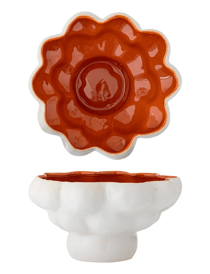 Bloomingville - Valkyrie Bowl - obstschalen - white - 1