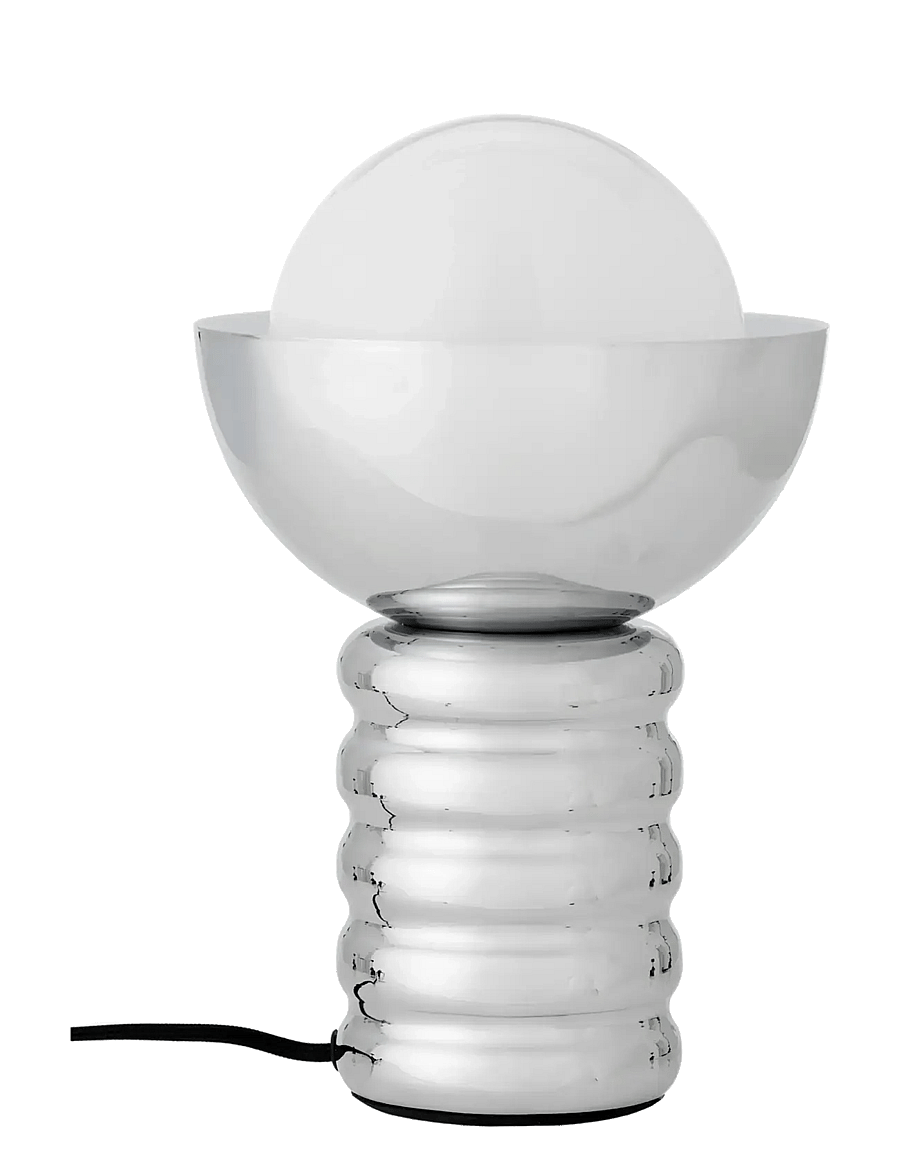 Bloomingville - Spike Table lamp - schreibtisch- & tischlampen - silver - 0