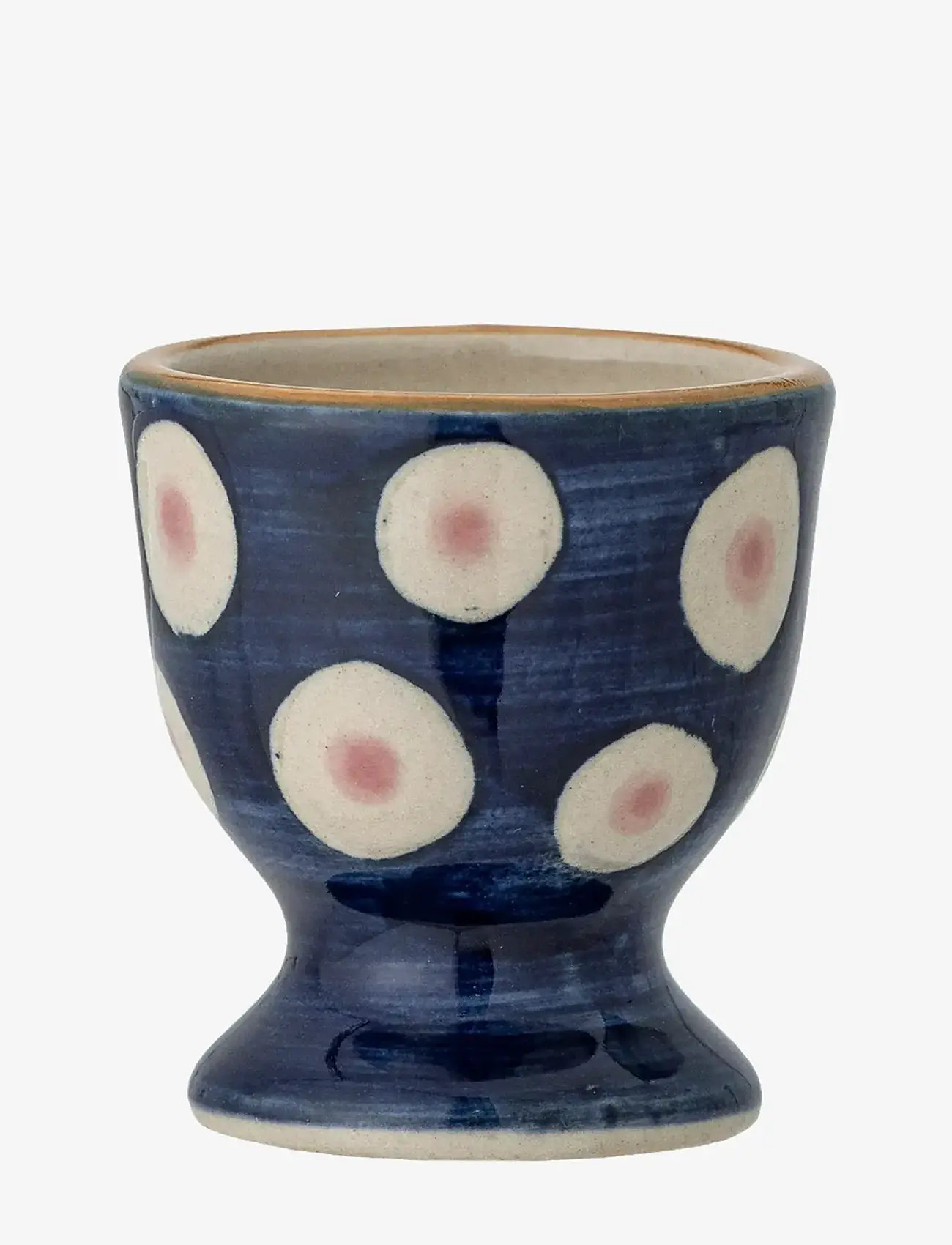 Bloomingville - Eviaya Egg Cup, Blue, Stoneware - munatopsid - blue - 3