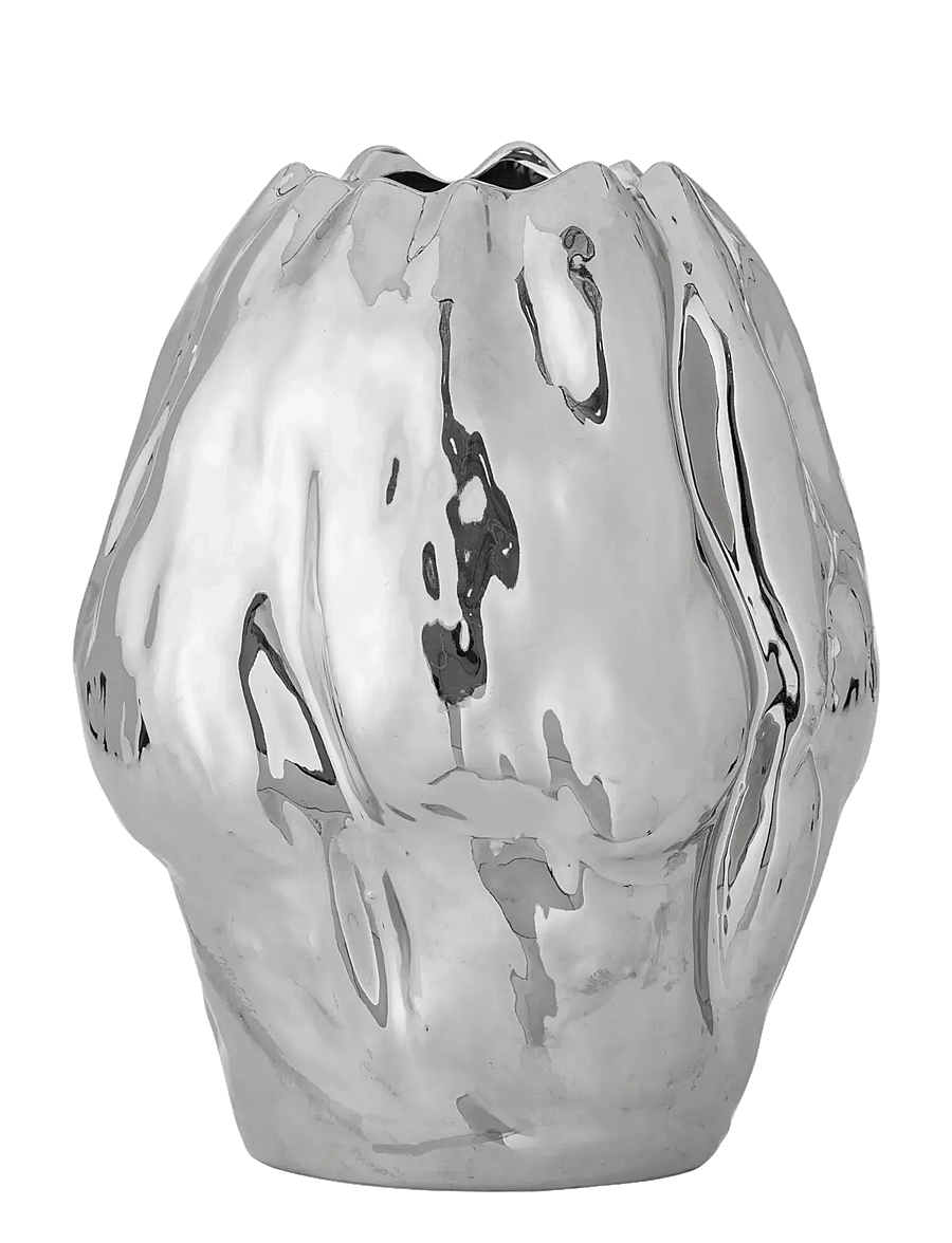 Bloomingville - Bobby Vase - geburtstagsgeschenke - silver - 0