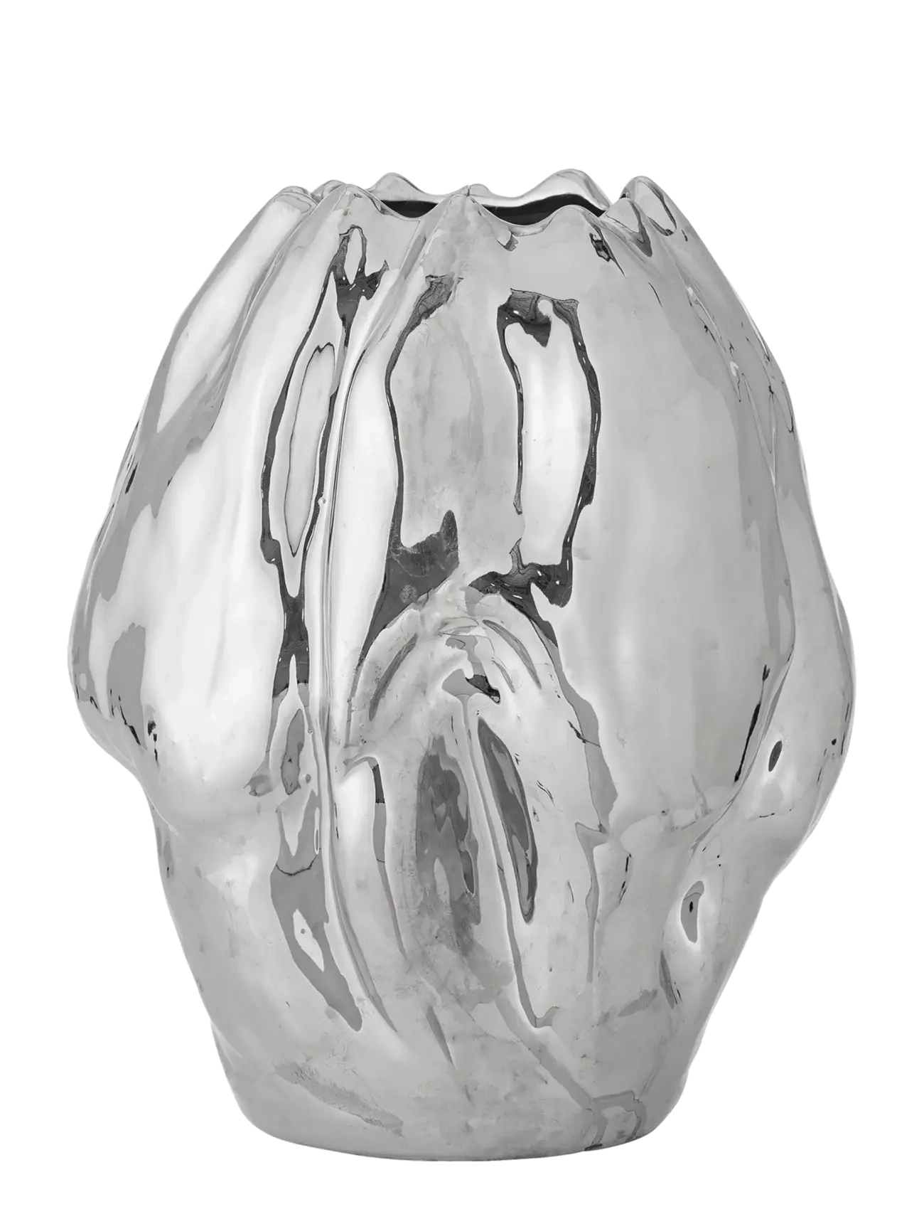 Bloomingville - Bobby Vase - födelsedagspresenter - silver - 1