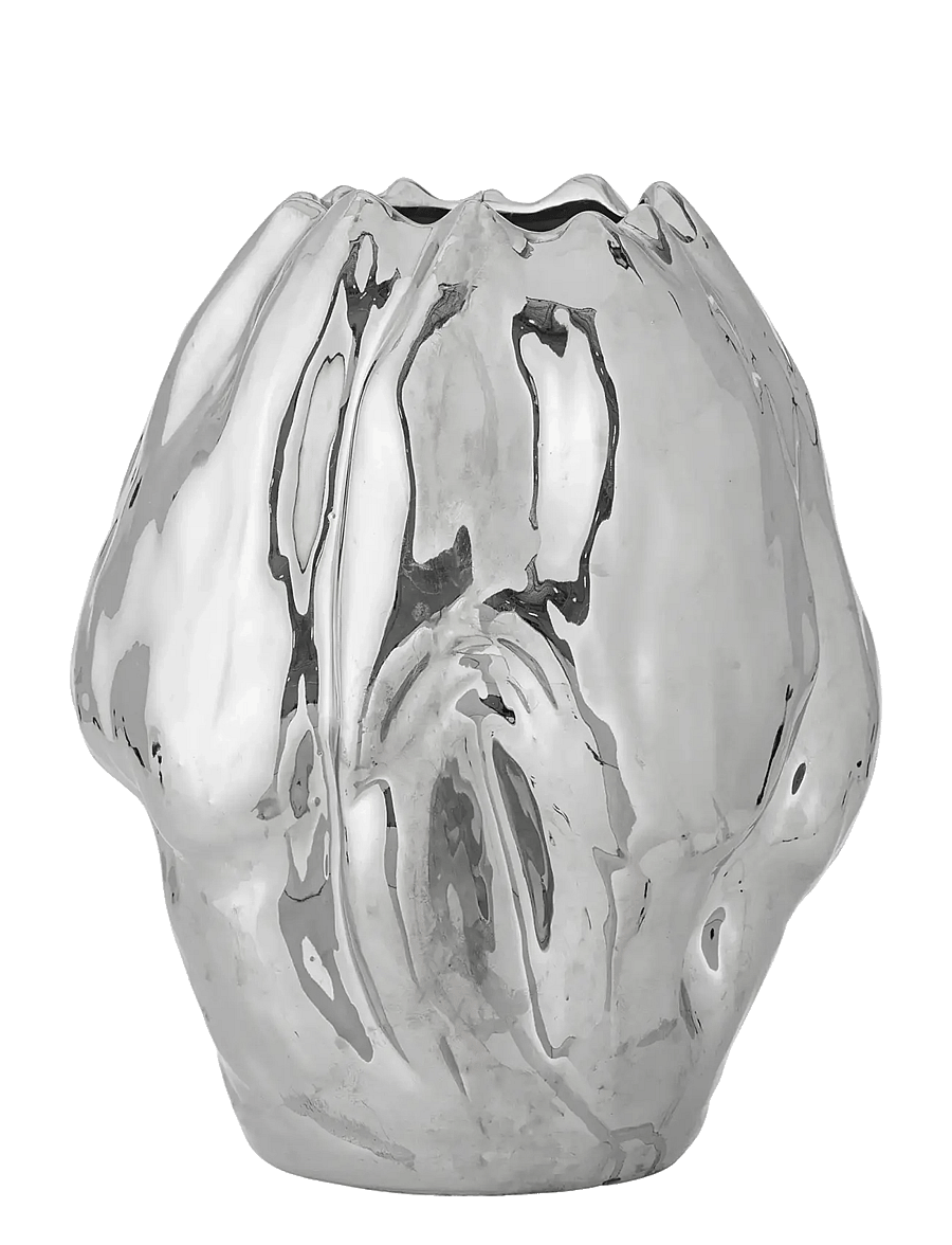 Bloomingville - Bobby Vase - geburtstagsgeschenke - silver - 1