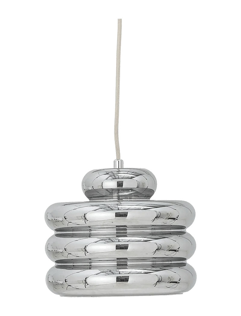 Bloomingville - Spike Pendant Lamp - pendellampor - silver - 0