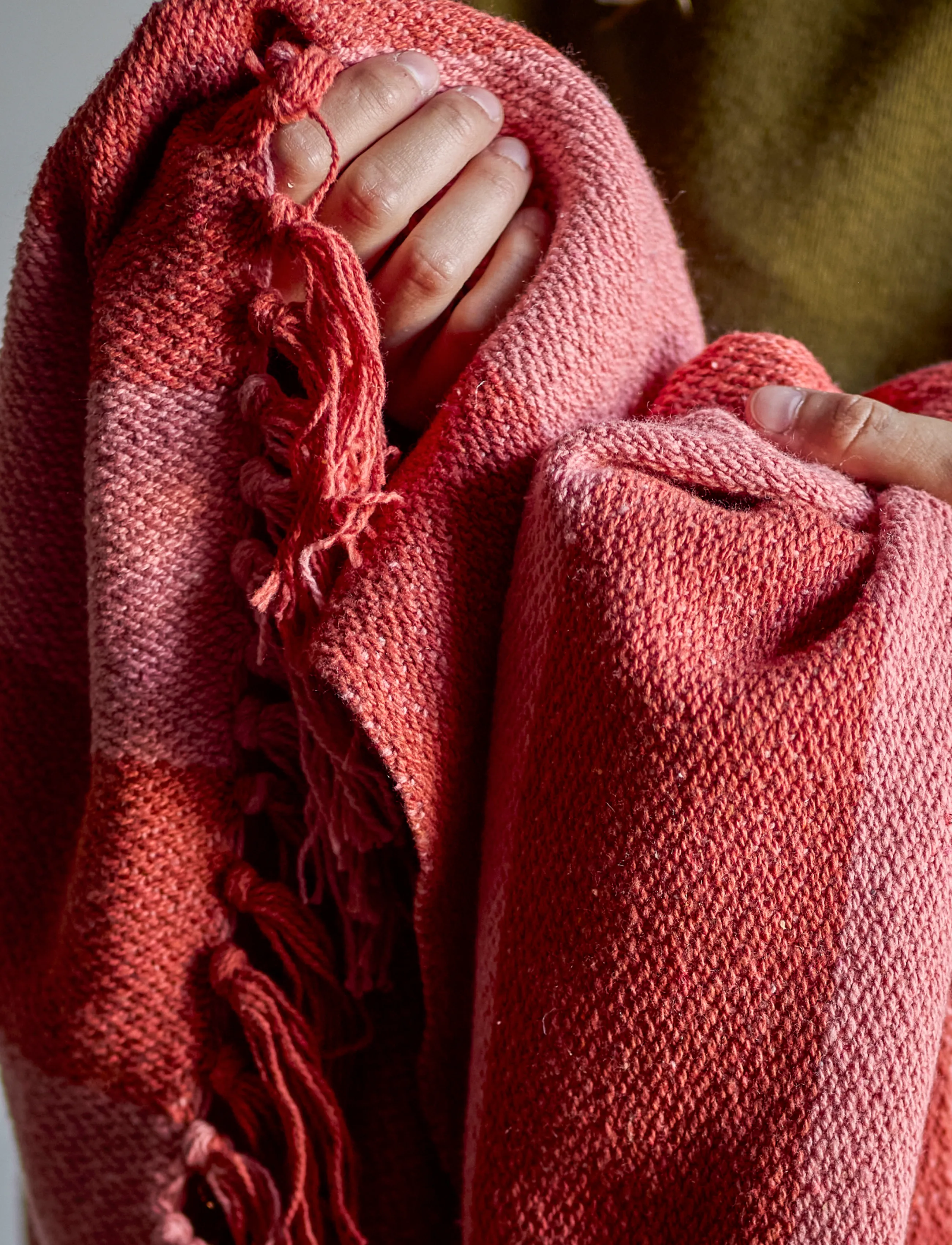 Bloomingville - Frello Throw - orange - 4