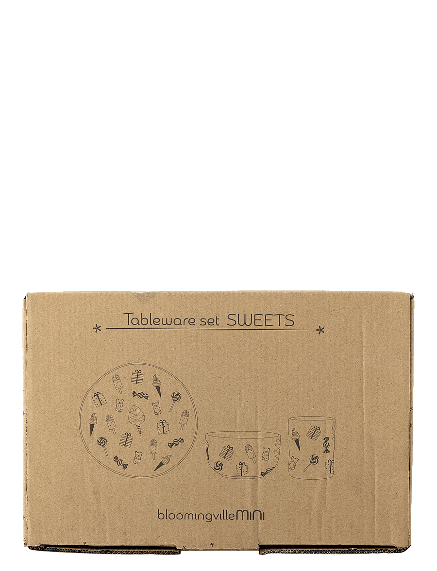 Bloomingville - Sweets Tableware Set - die niedrigsten preise - nature - 1