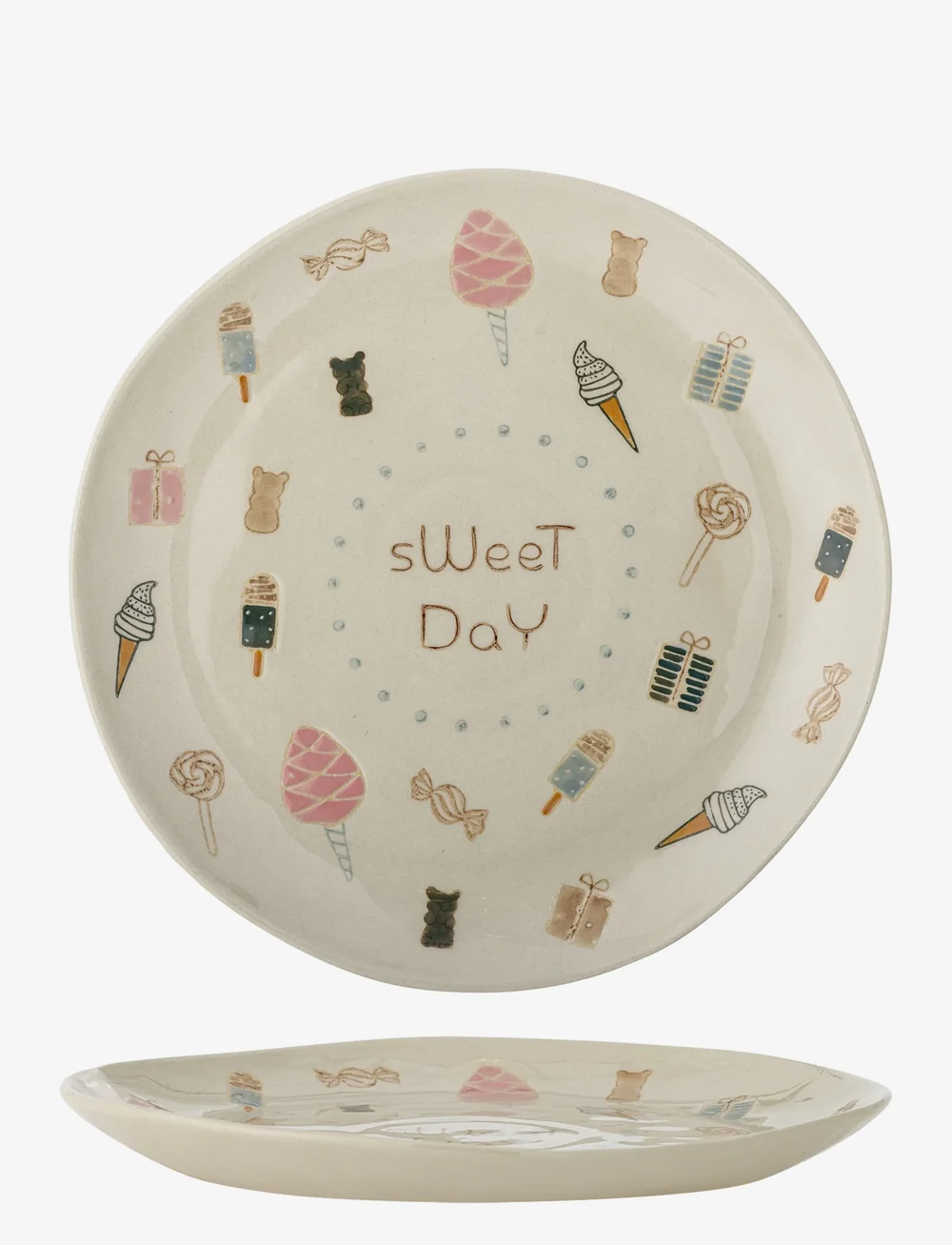 Bloomingville - Sweets Plate - teller - nature - 1