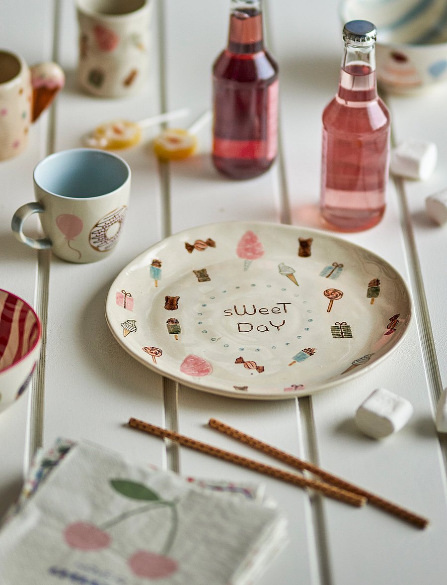 Bloomingville - Sweets Plate - teller - nature - 0