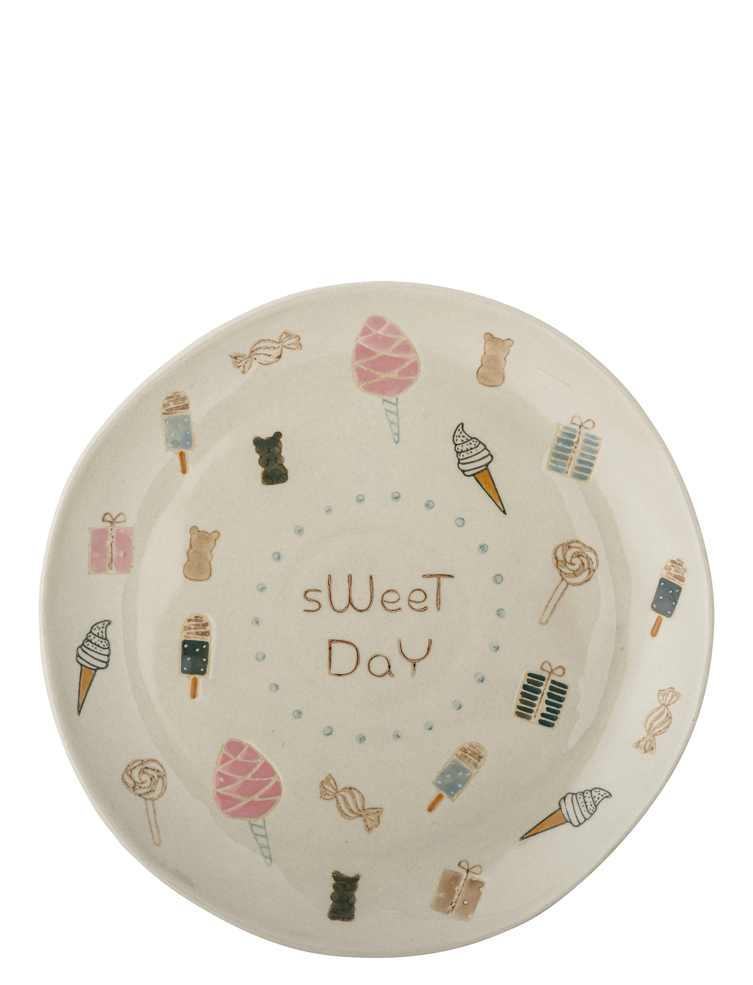 Bloomingville - Sweets Plate - laveste priser - nature - 2