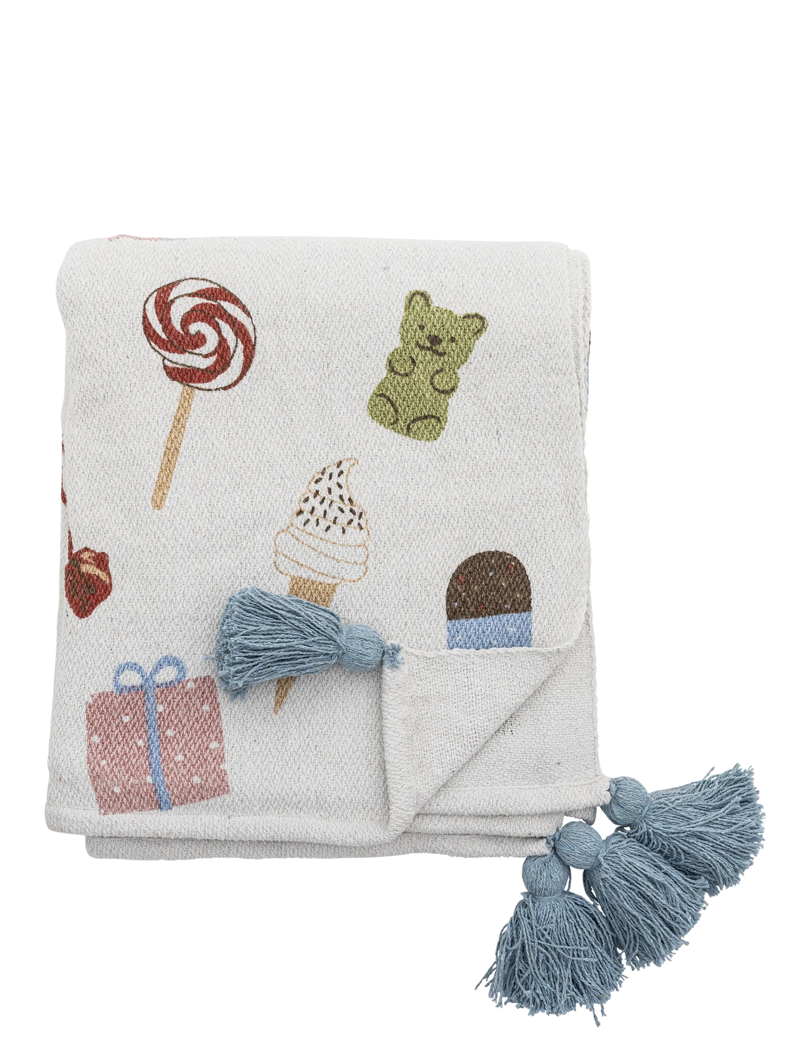 BLOOMINGVILLE Sweets Throw Weiß - 160X130CM - Kinder