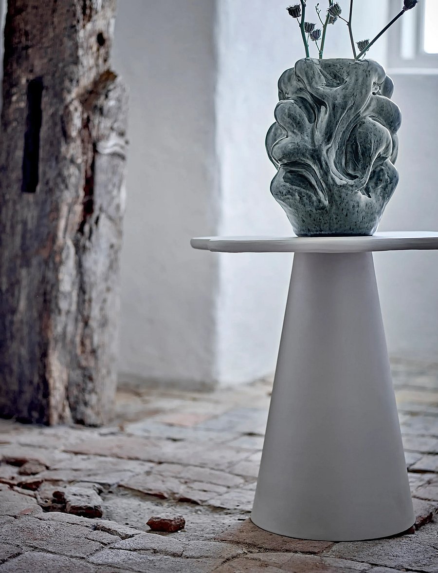 Bloomingville - Vuelle Vase - vaasid - grey - 3