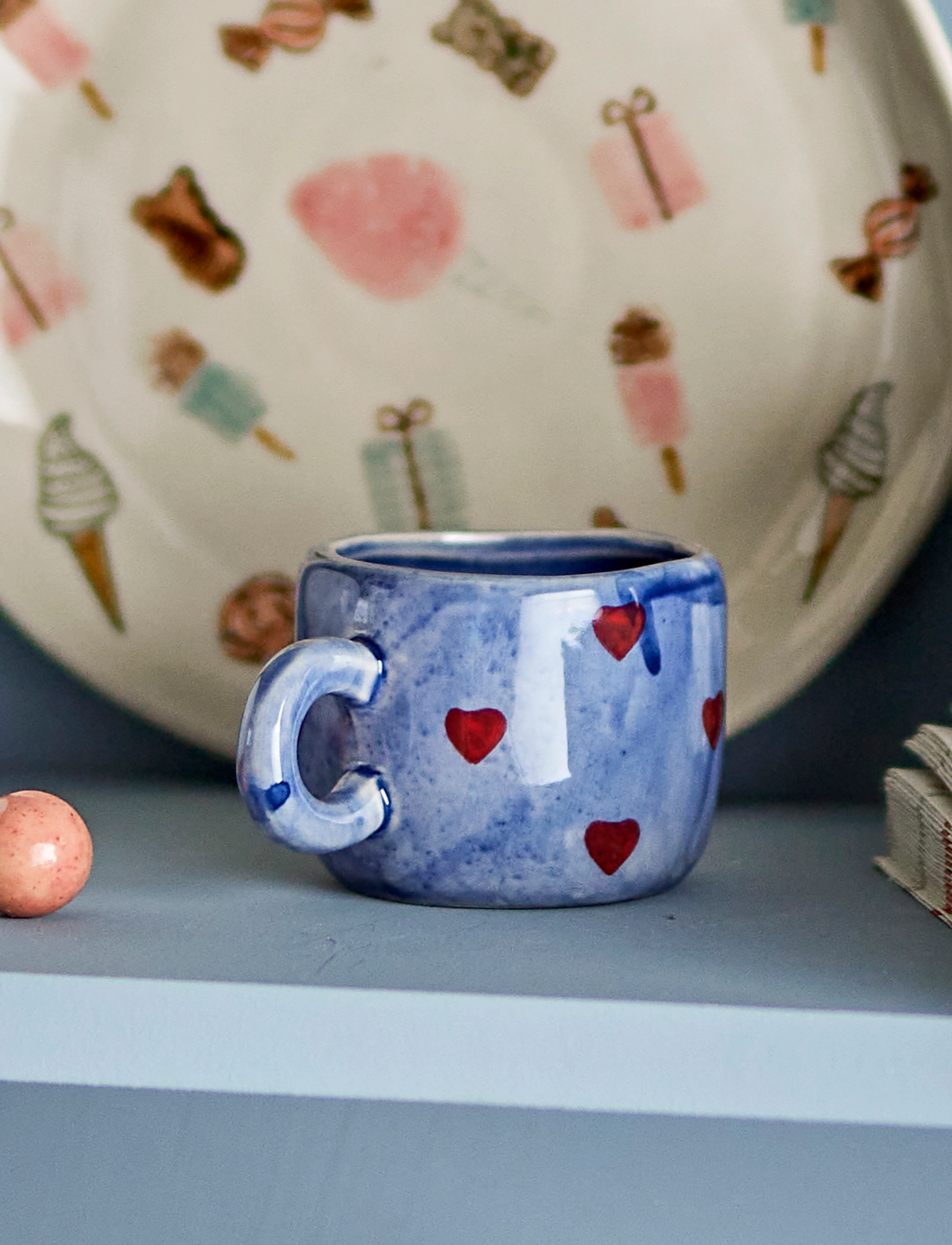 Bloomingville Nini Cup, 11.5 CL, Blue, Kopper & Krus > Kopper, Børn