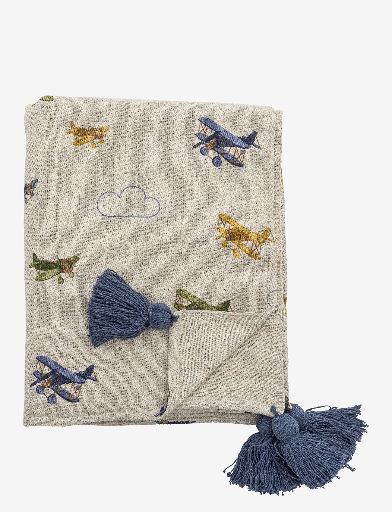 Bloomingville - Plane Throw - filtar - nature - 1