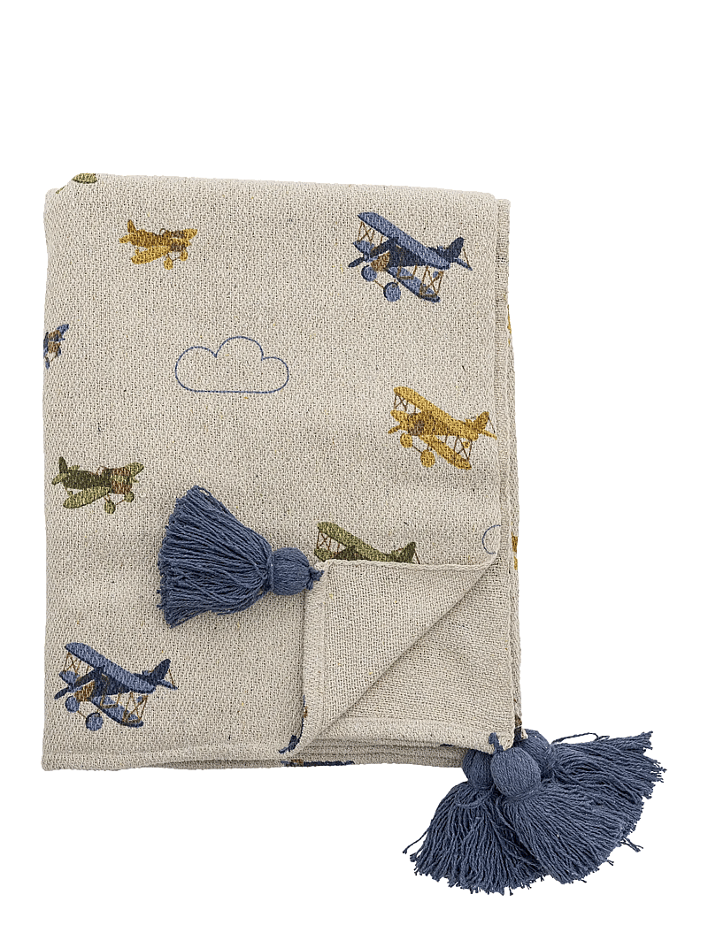 Bloomingville - Plane Throw - die niedrigsten preise - nature - 0