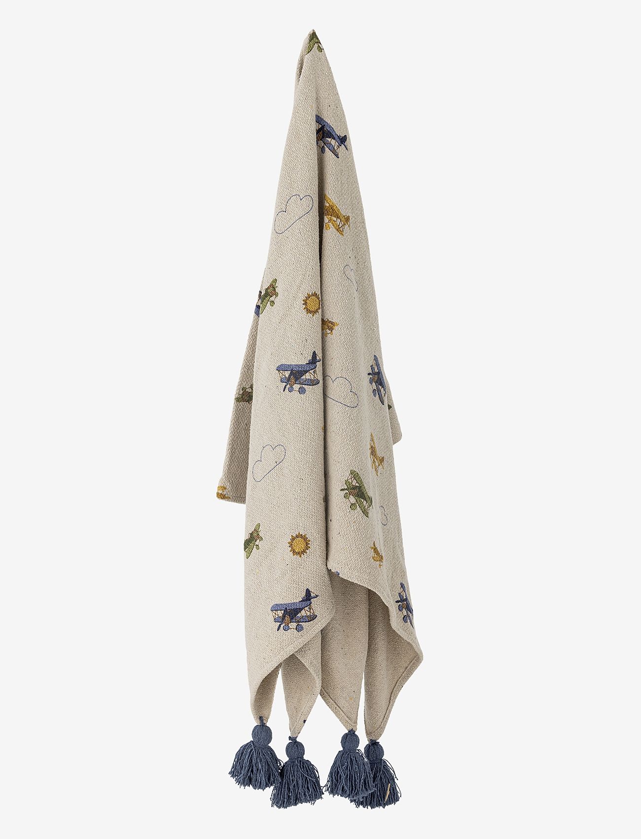 Bloomingville - Plane Throw - filtar - nature - 2