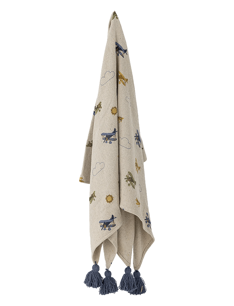 Bloomingville - Plane Throw - die niedrigsten preise - nature - 1