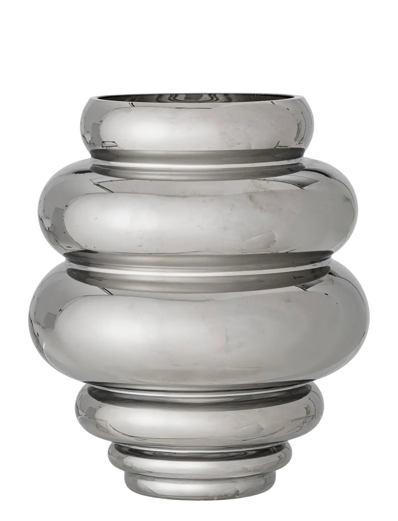 BLOOMINGVILLE Zorya Vase Silber - Ø 21 CM - Unisex