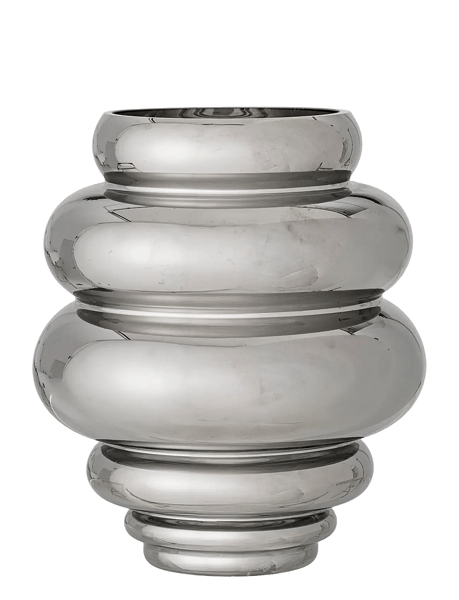 Bloomingville - Zorya Vase - geburtstagsgeschenke - silver - 0