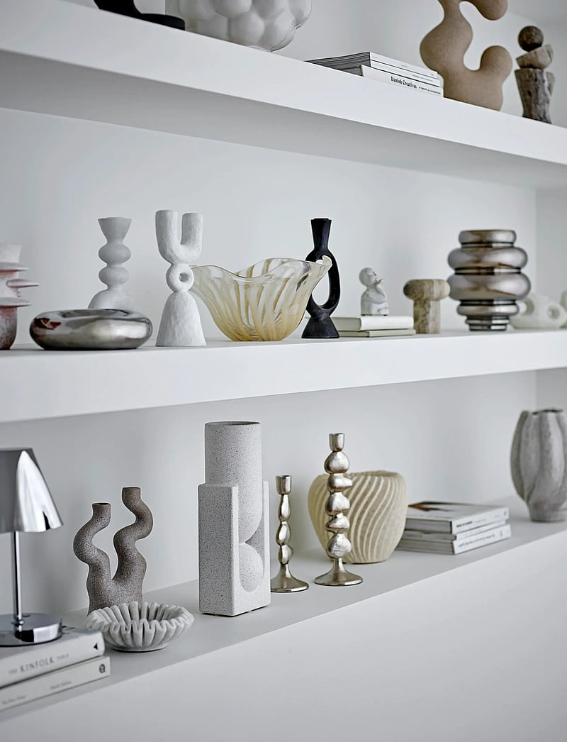 Bloomingville - Zorya Vase - nach preis einkaufen - silver - 2