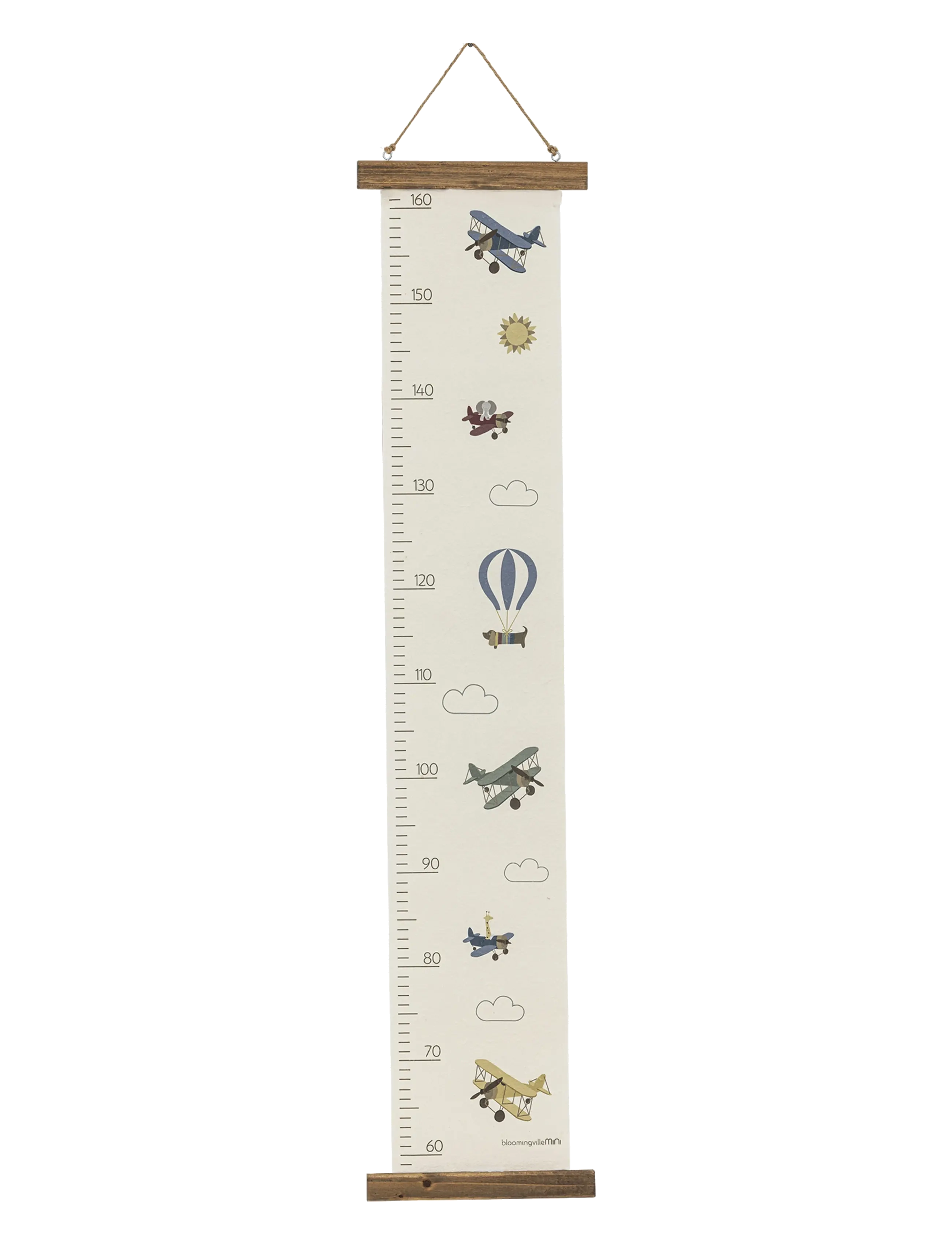Bloomingville Plane Measure Board - Seinakleebised - BLUE / blue