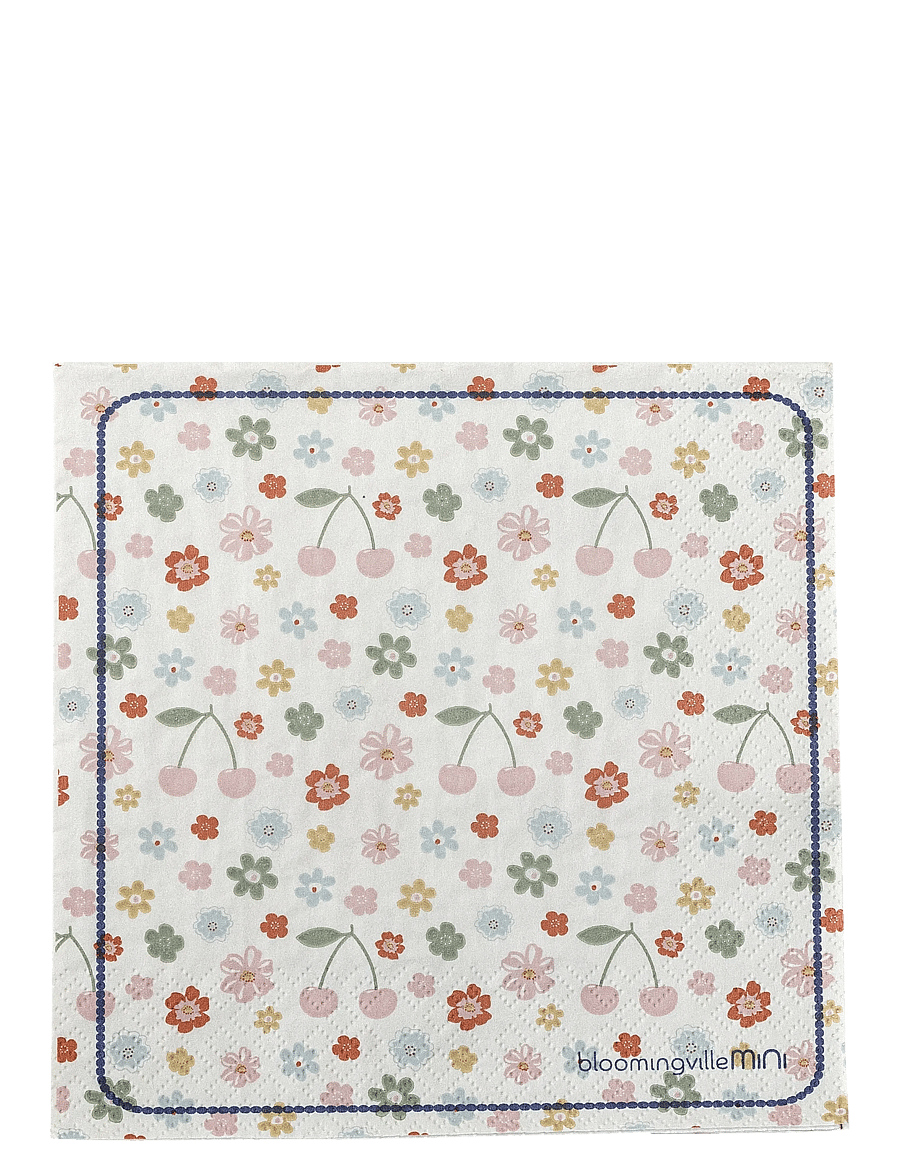 Bloomingville - Cherry Napkin - die niedrigsten preise - rose - 0