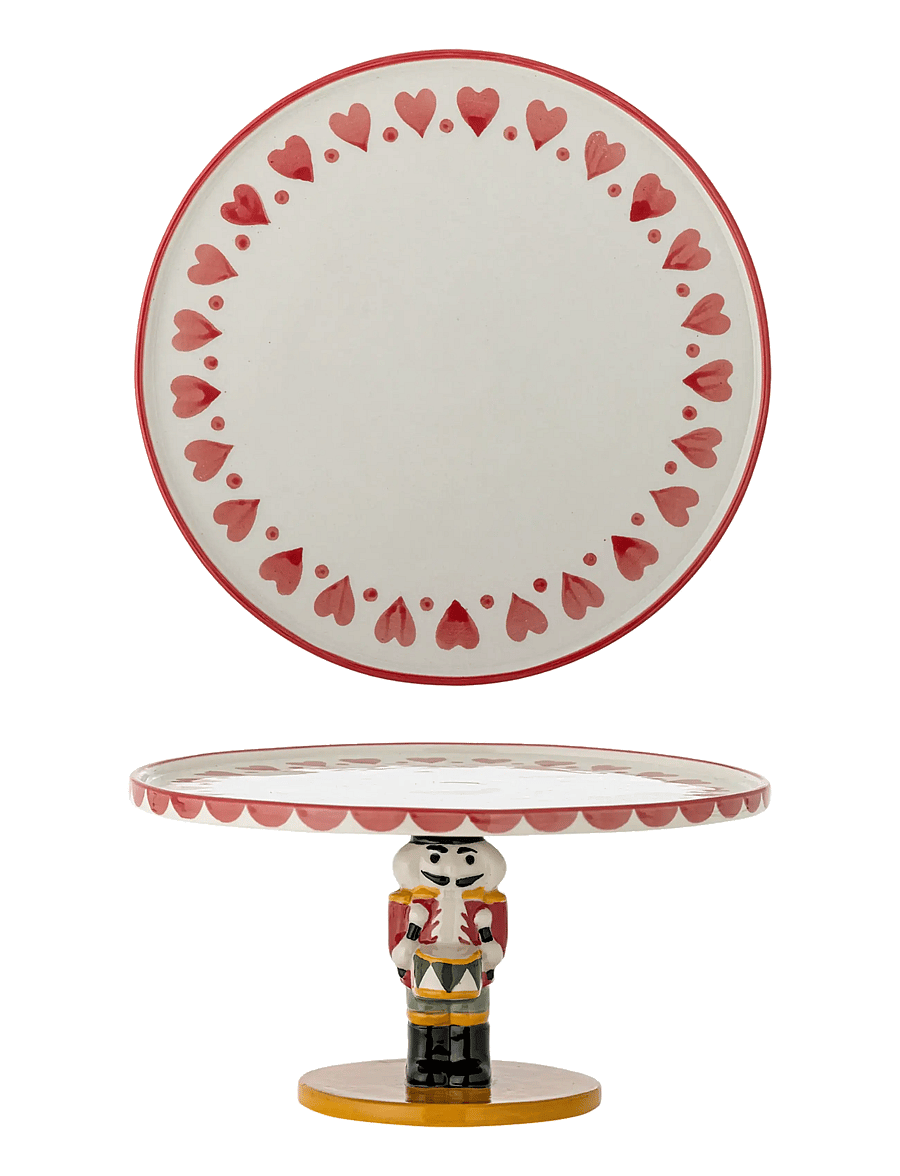 Bloomingville - Jolly Cake Tray - weihnachts-tischgedecke - red - 3