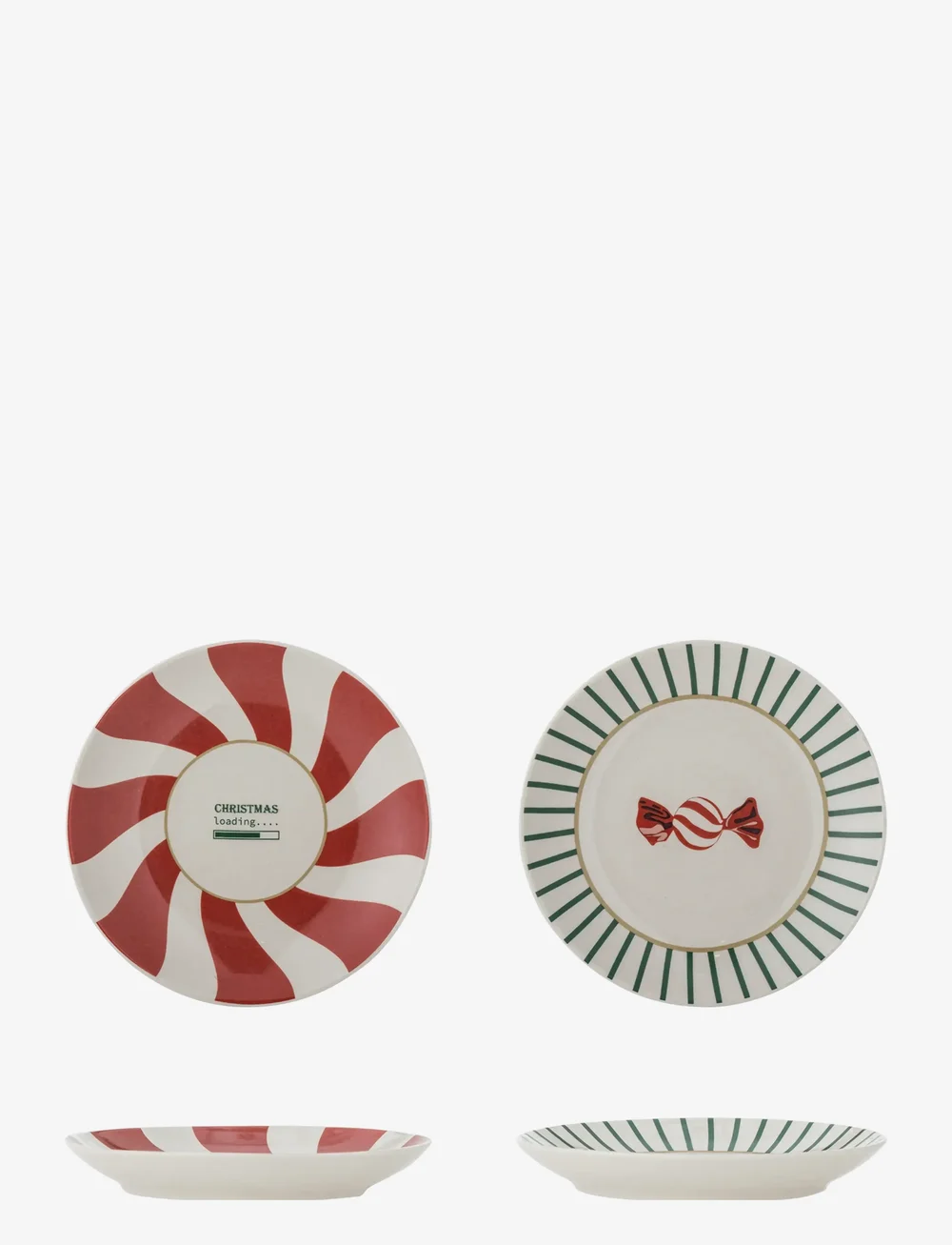 Bloomingville - Yule Plate - juldukning - natural - 0