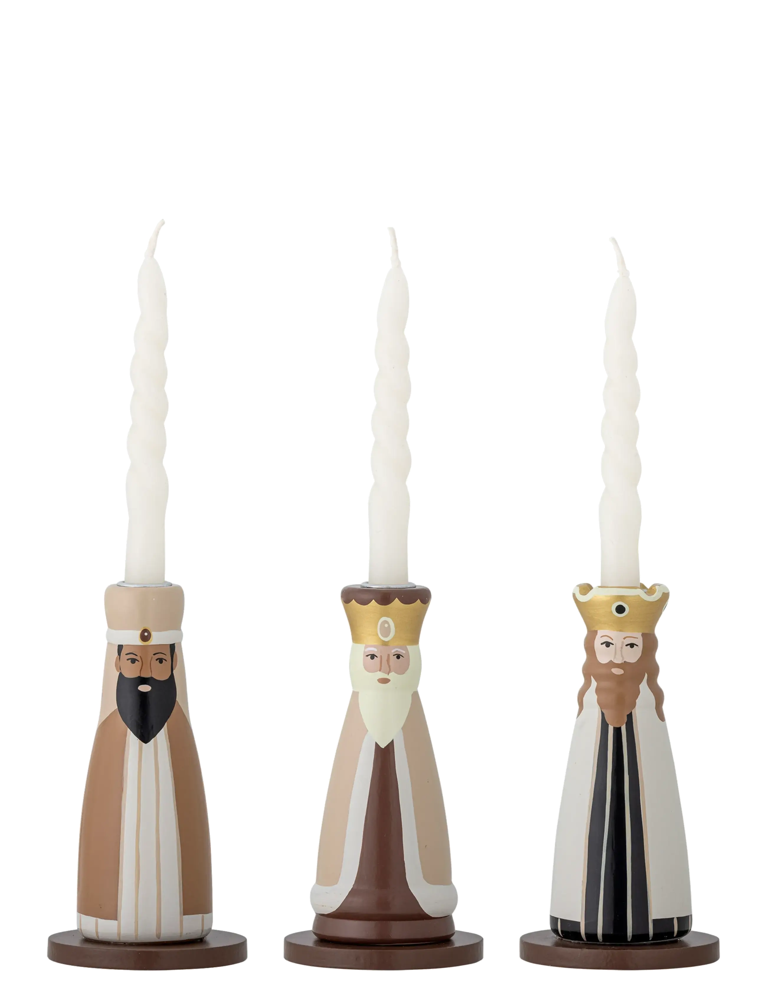 Bloomingville - Betiel Candle Holder - natural - 2