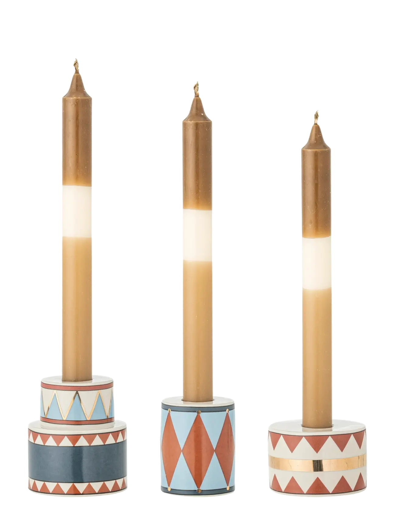 Bloomingville - Bitja Candle Holder - lysestager - blue - 2