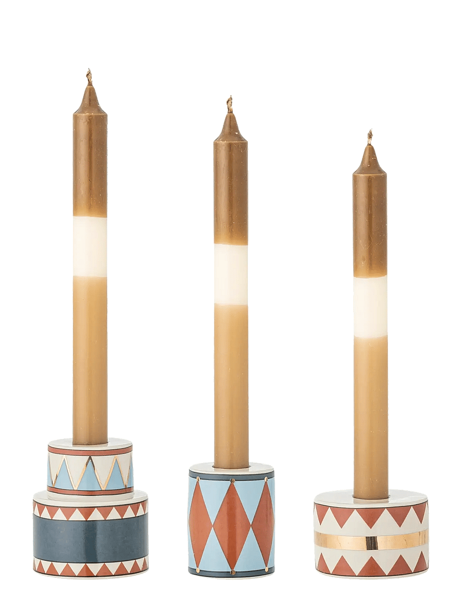 Bloomingville - Bitja Candle Holder - kerzenständer - blue - 2