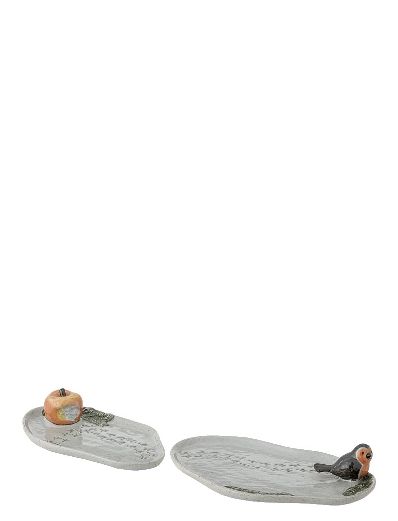 Bloomingville - Bleak Serving Tray - dekorativa fat & skålar - grey - 1