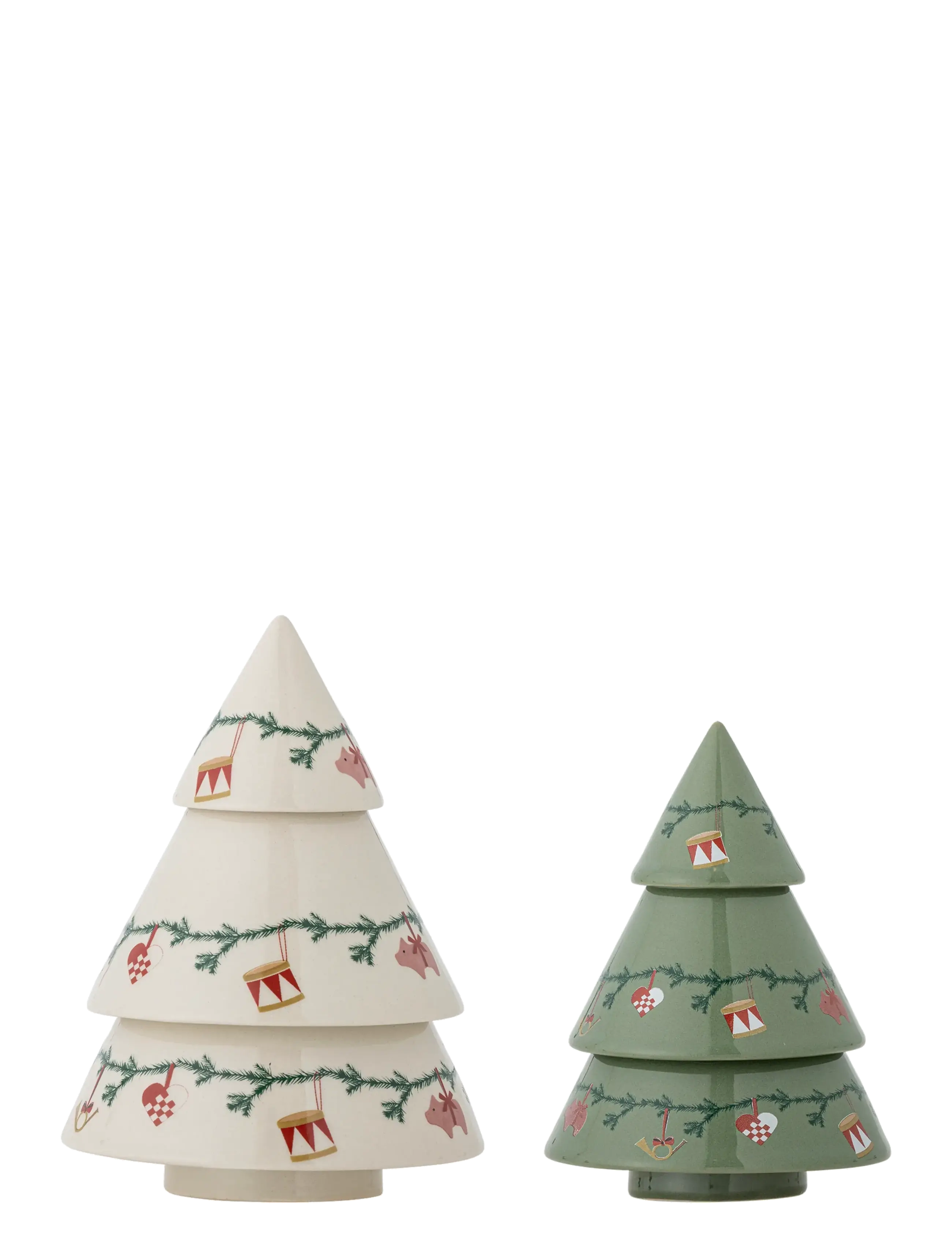 Bloomingville Yule Deco - Julklappar - NATURAL / cream