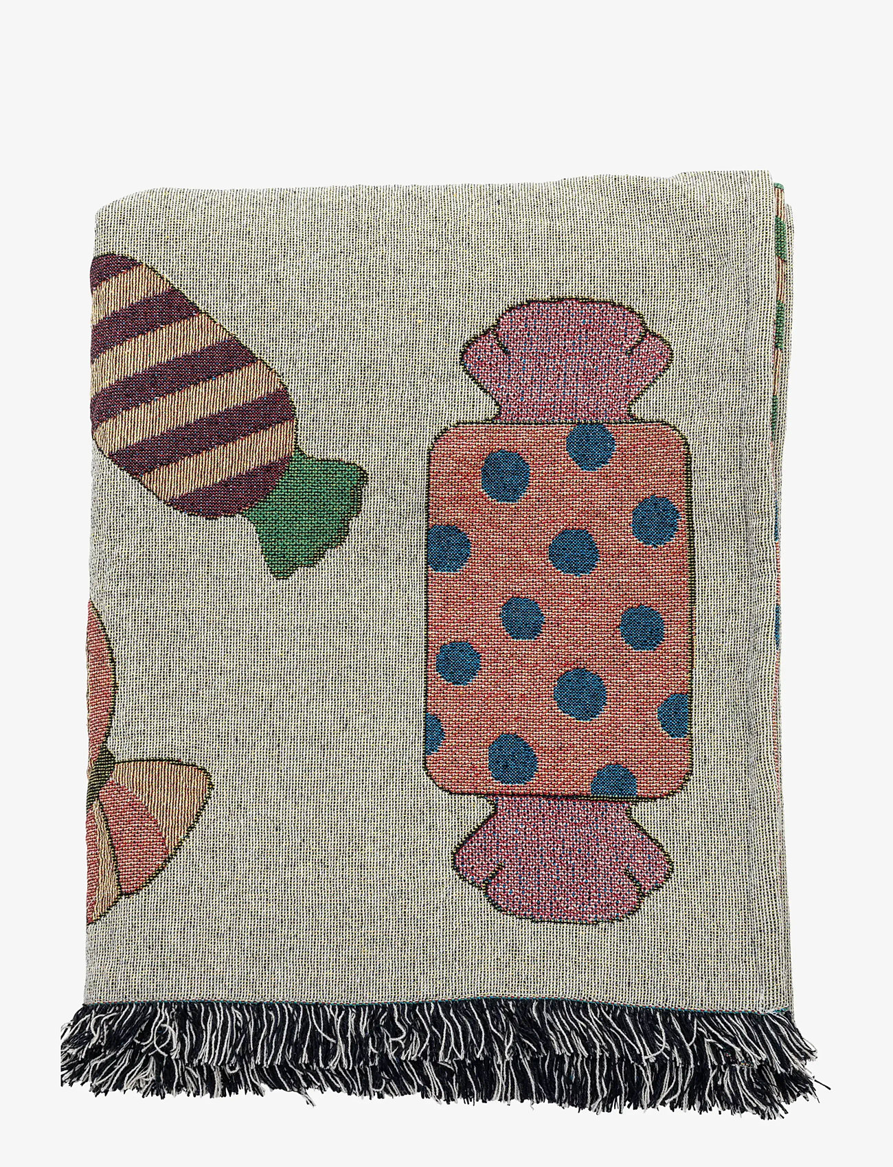 Bloomingville - Caramella Throw - tekid - natural - 2