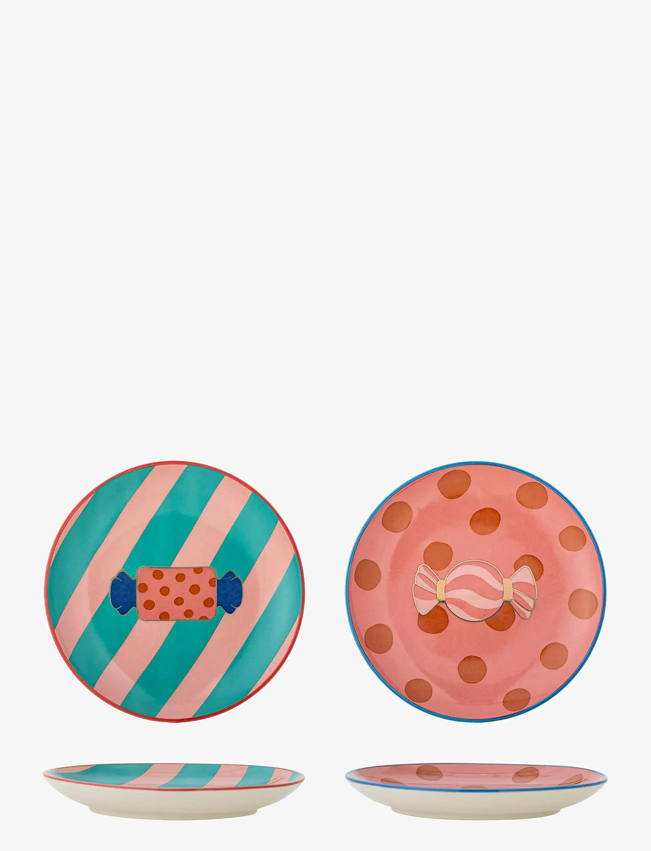 Bloomingville - Caramella Plate - pink - 0