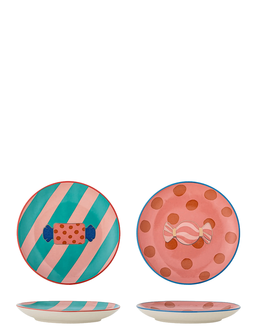Bloomingville - Caramella Plate - weihnachts-tischgedecke - pink - 1
