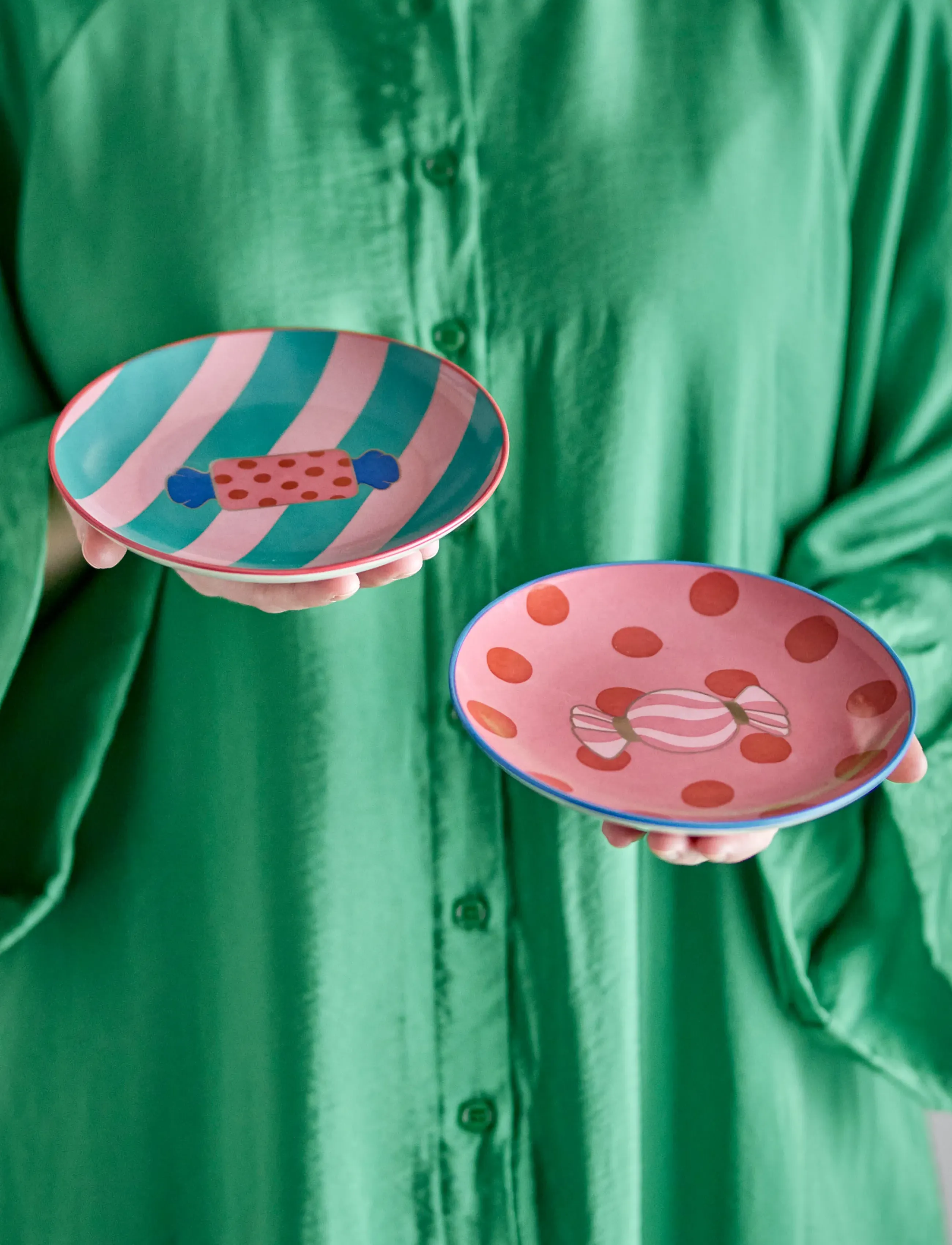 Bloomingville - Caramella Plate - weihnachts-tischgedecke - pink - 3