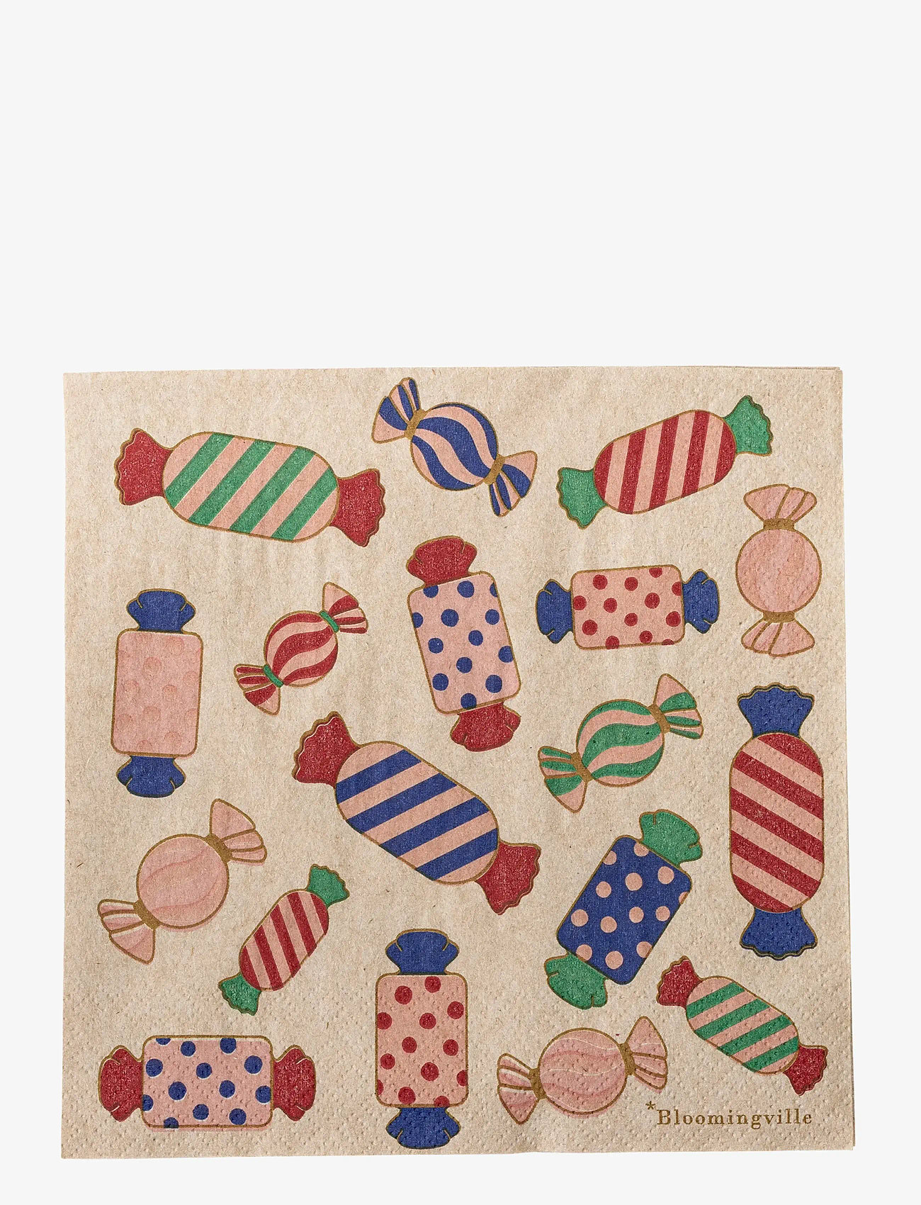 Bloomingville - Caramella Napkin - pink - 0