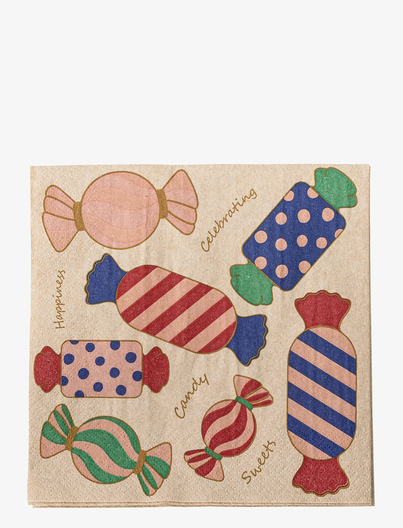 Bloomingville - Caramella Napkin - pink - 1