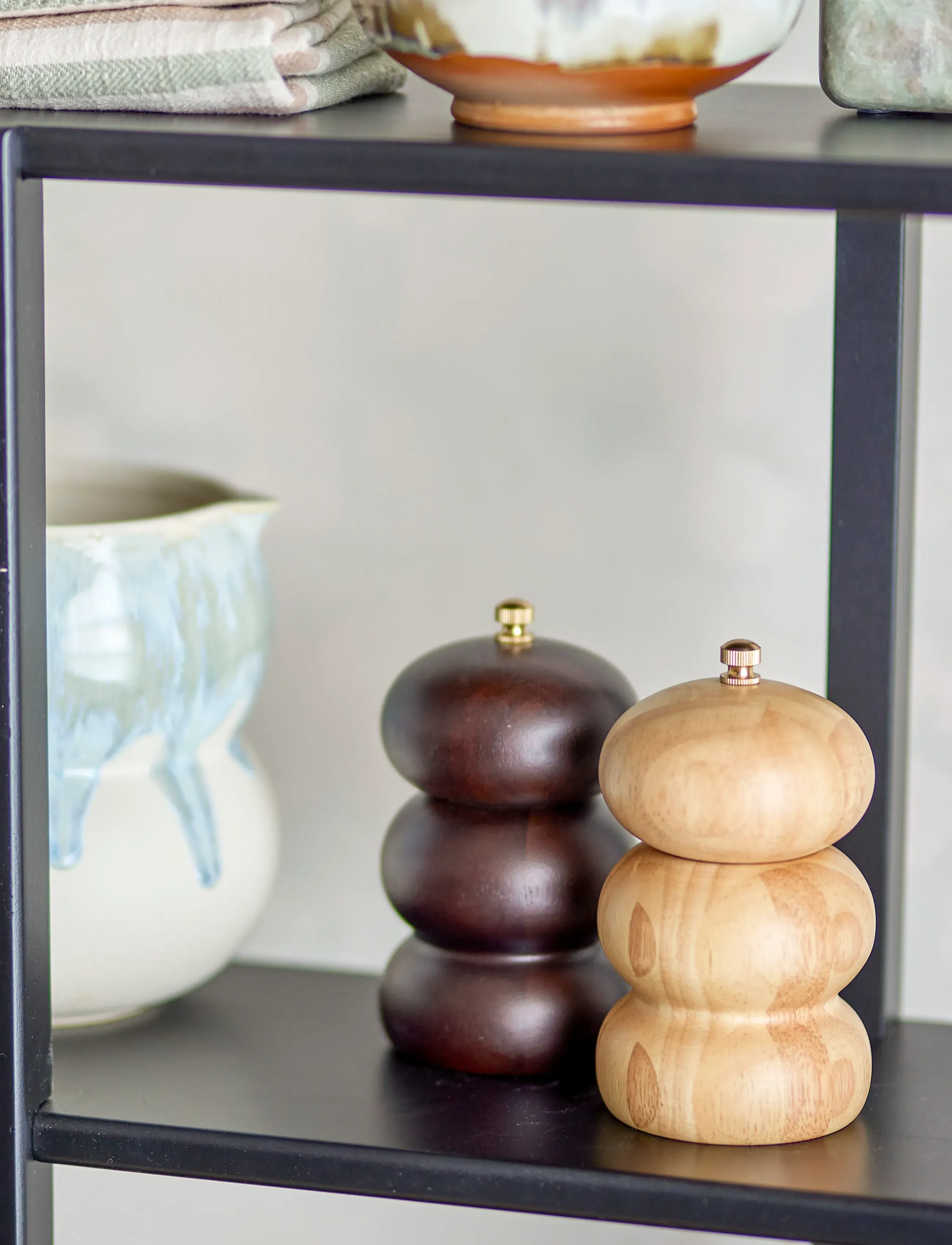 Bloomingville Marge Salt & Pepper Mill, 55 ml, Grinders - Spice Grinders, Homeware