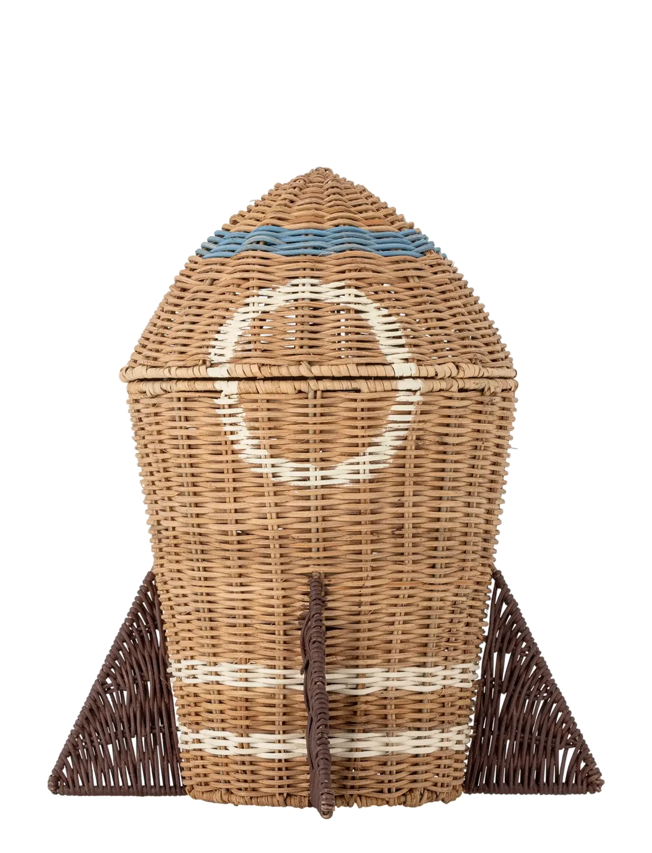 BLOOMINGVILLE Space Basket W/Lid NATURE - Ø 31 CM - Kinder