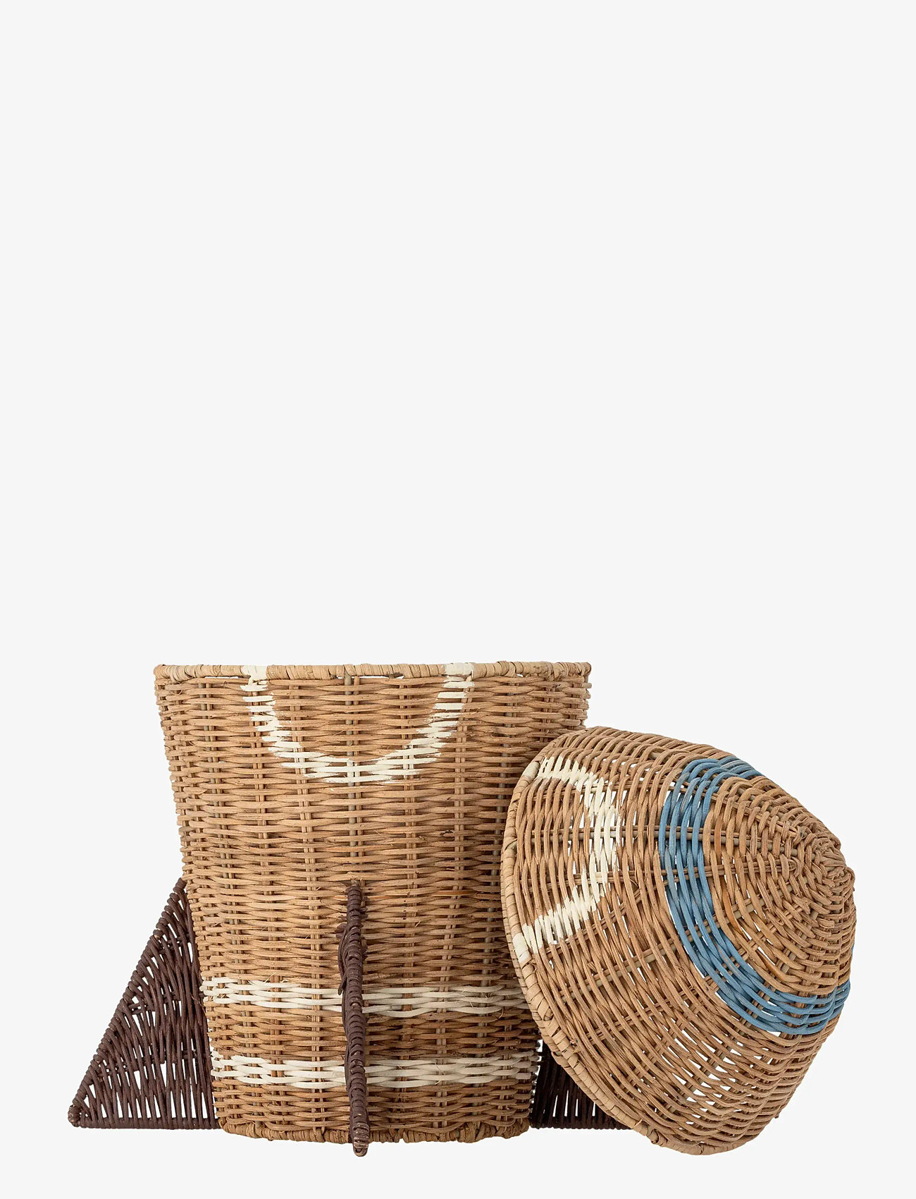 Bloomingville - Space Basket w/Lid - hoiukorvid - nature - 2