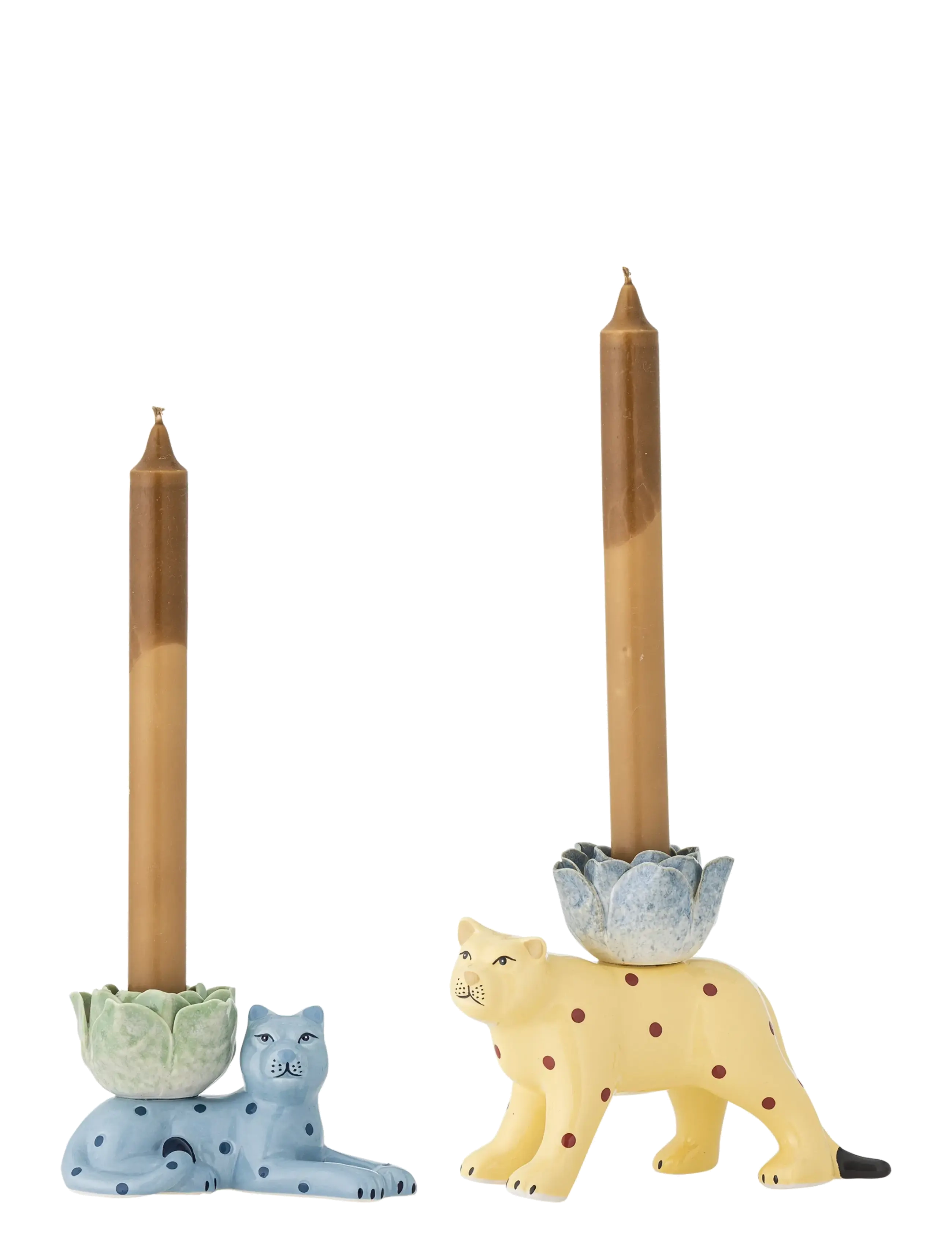 Bloomingville - Rory Candle Holder, Multi, Stoneware - köp efter pris - multi-coloured - 2