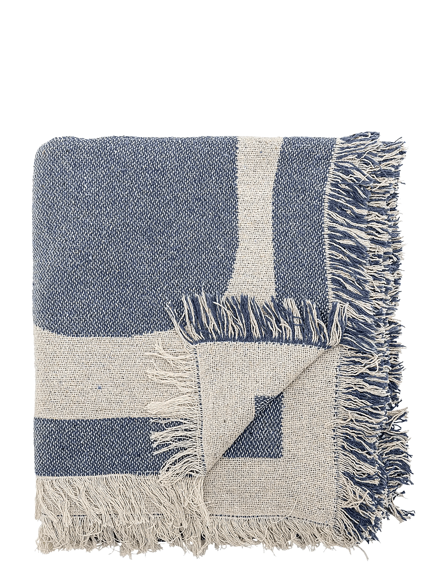 Bloomingville - Ethan Throw - madalaimad hinnad - blue - 0