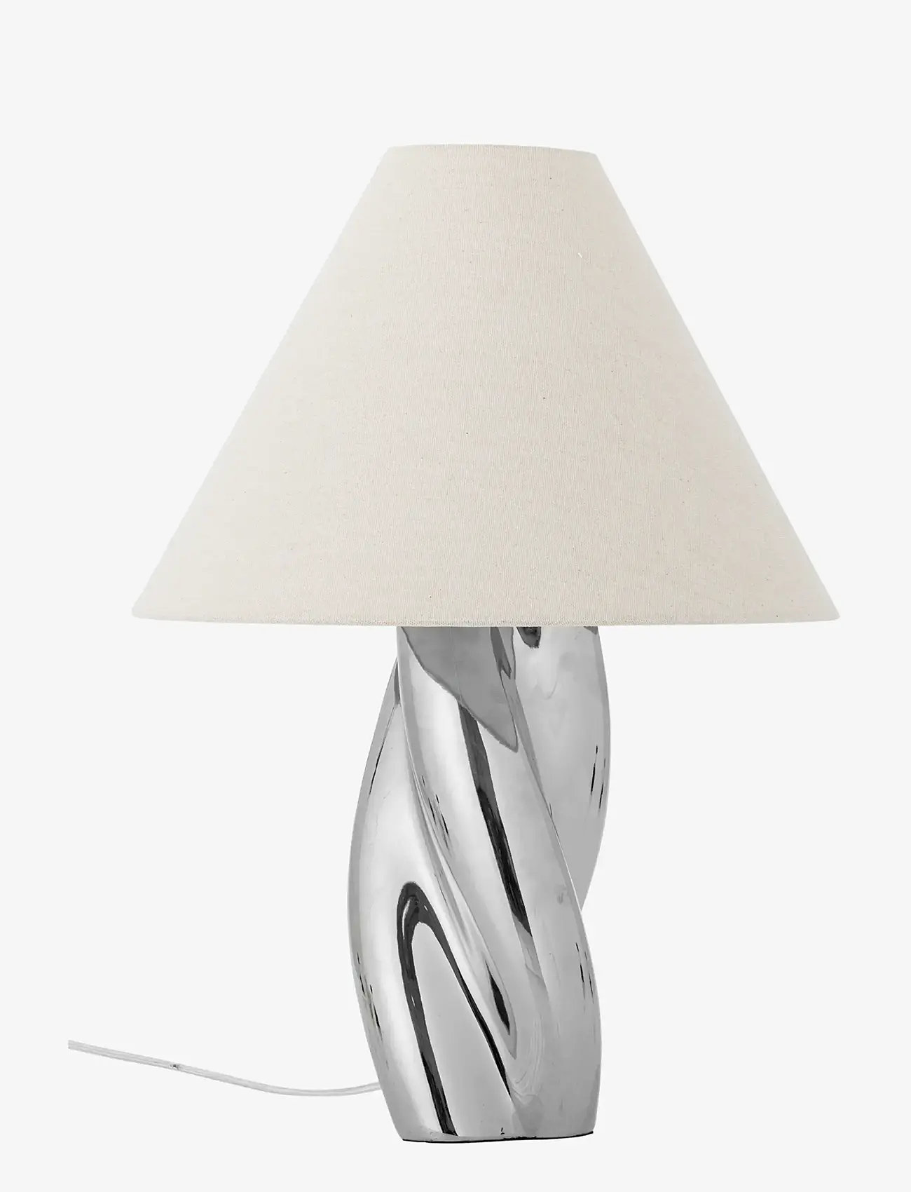 Bloomingville - Silva Table lamp - skrifborðs- og borðlampar - silver - 0