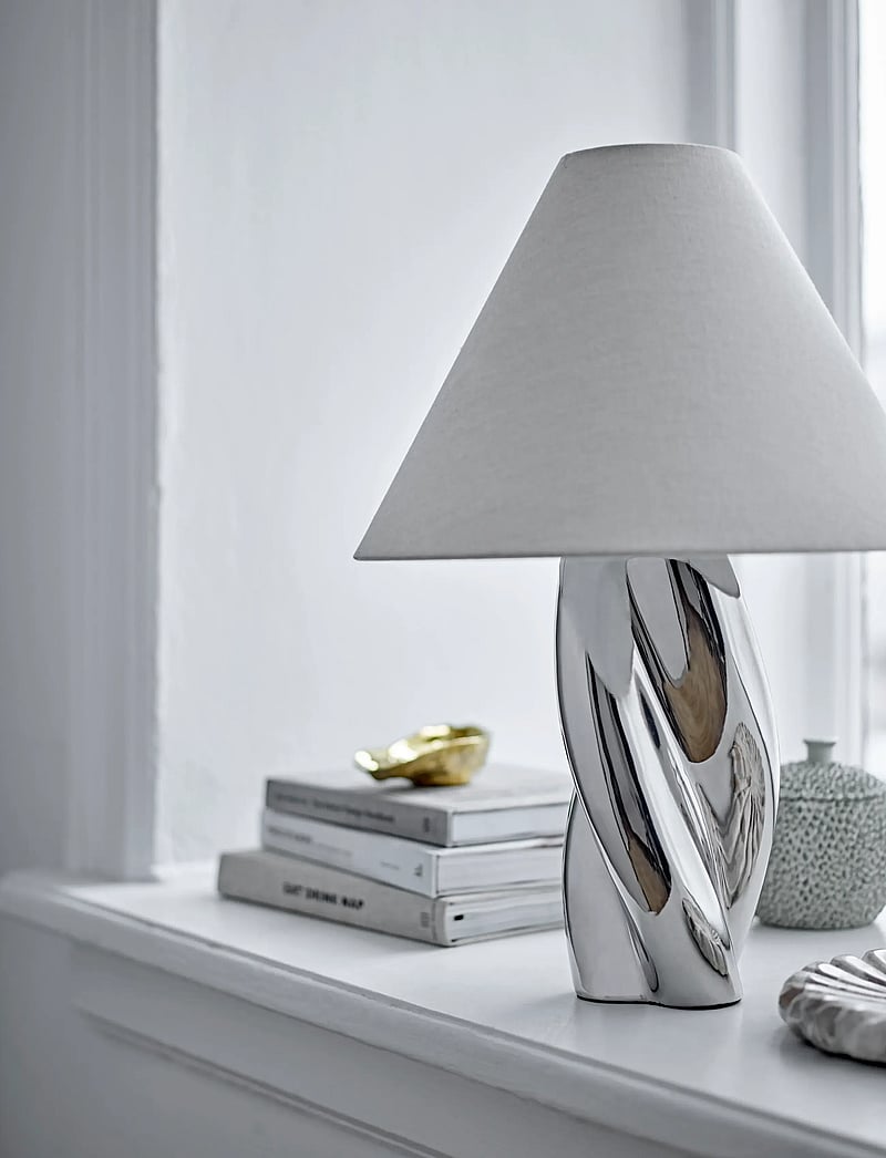 Bloomingville - Silva Table lamp - köp efter pris - silver - 1