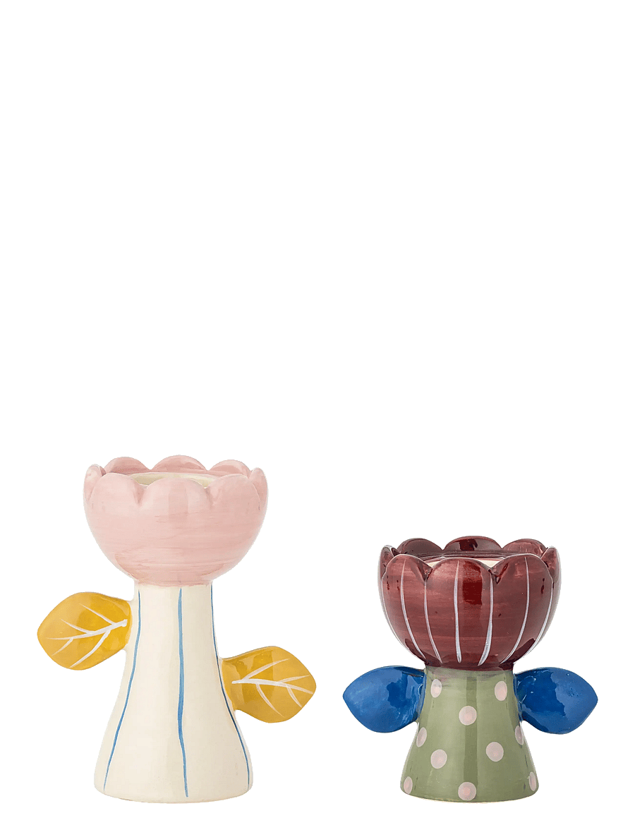 Bloomingville - Florita Candle holders - küünlajalad - multi-coloured - 1
