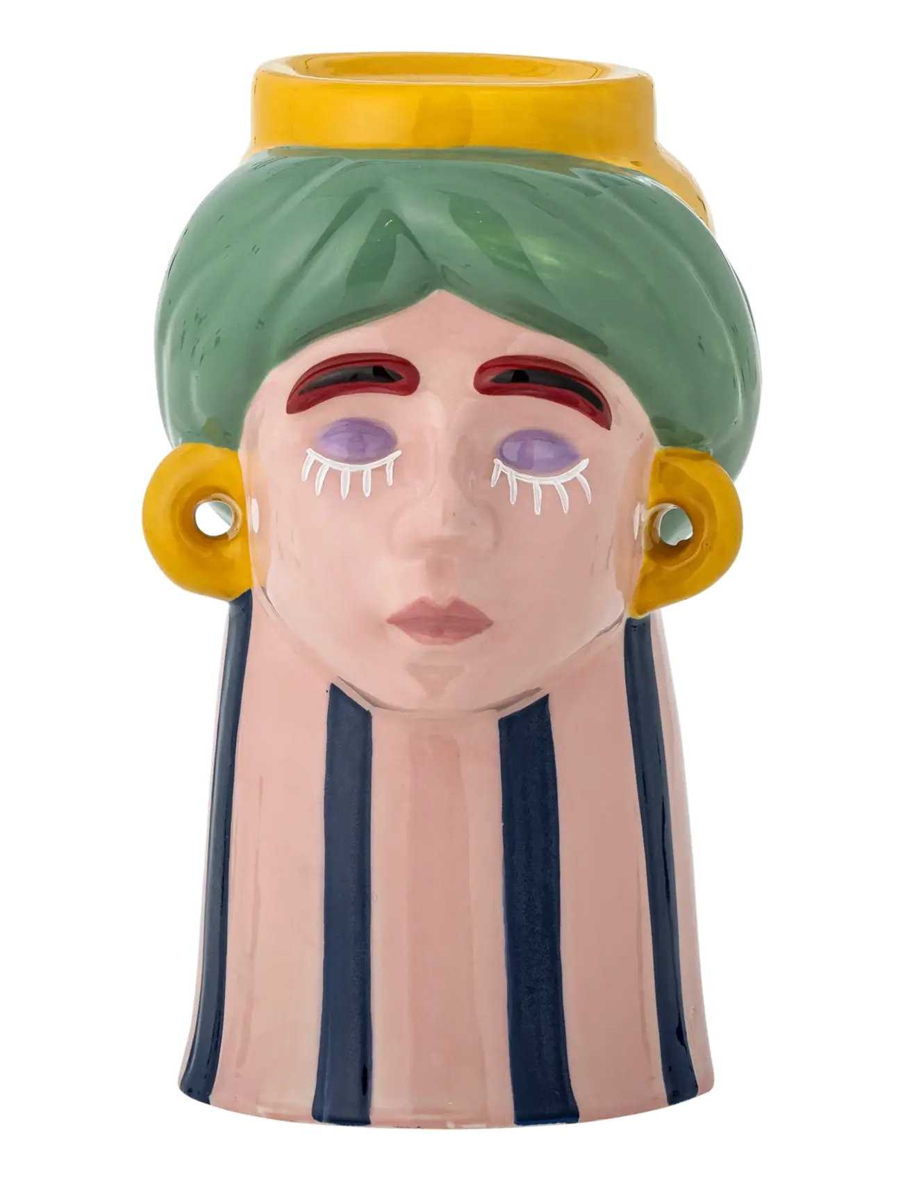 Bloomingville - Miss Jody Vase - lysestager - rose - 4