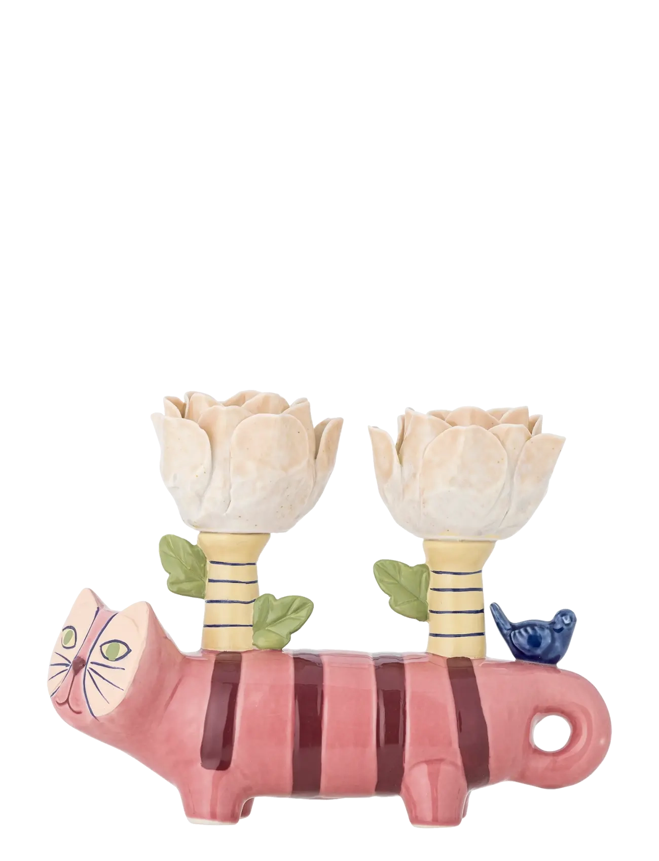 BLOOMINGVILLE Missy Candle Holder Pink - One Size - Unisex