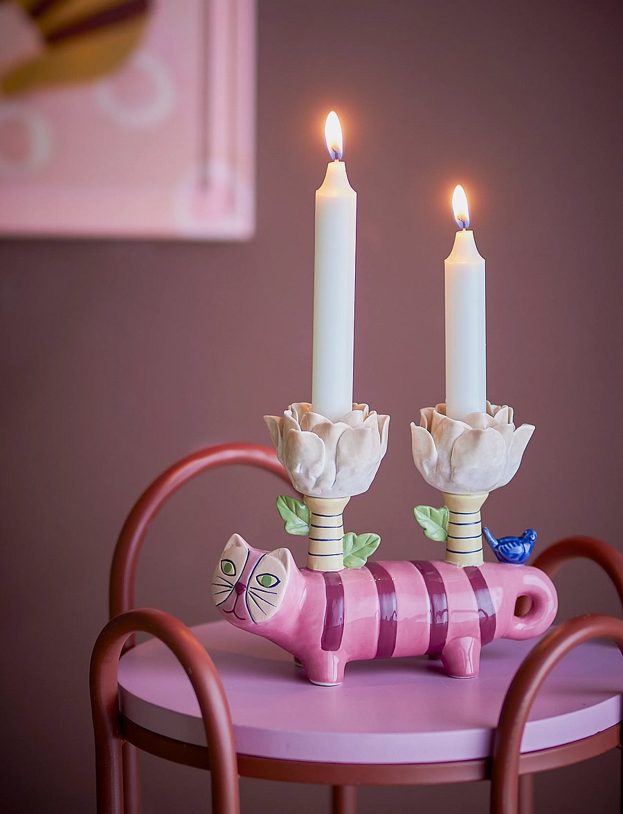 Bloomingville - Missy Candle Holder - küünlajalad - multi-coloured - 3