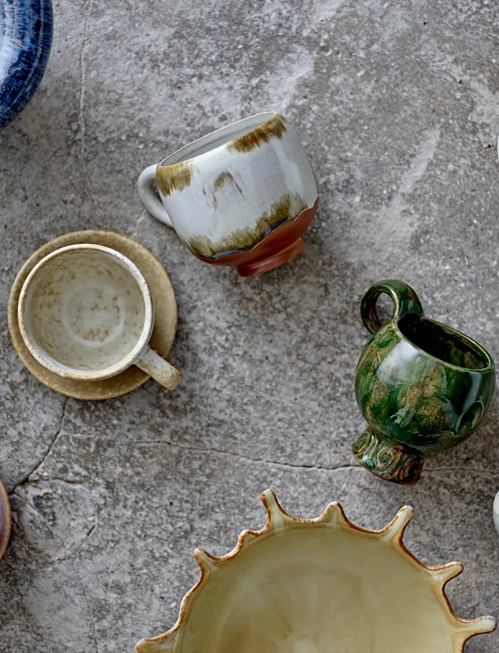 Bloomingville - Jade Cup - teetassen - beige - 2