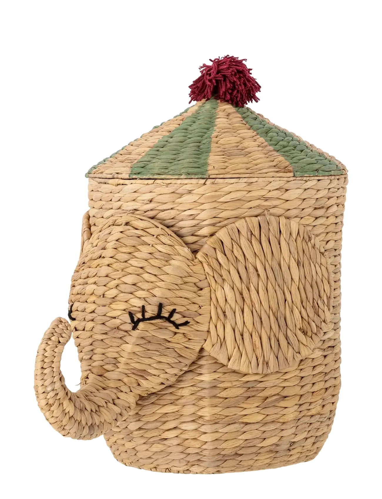 Bloomingville Bobo Basket w/Lid - Kids home - NATURE / natural